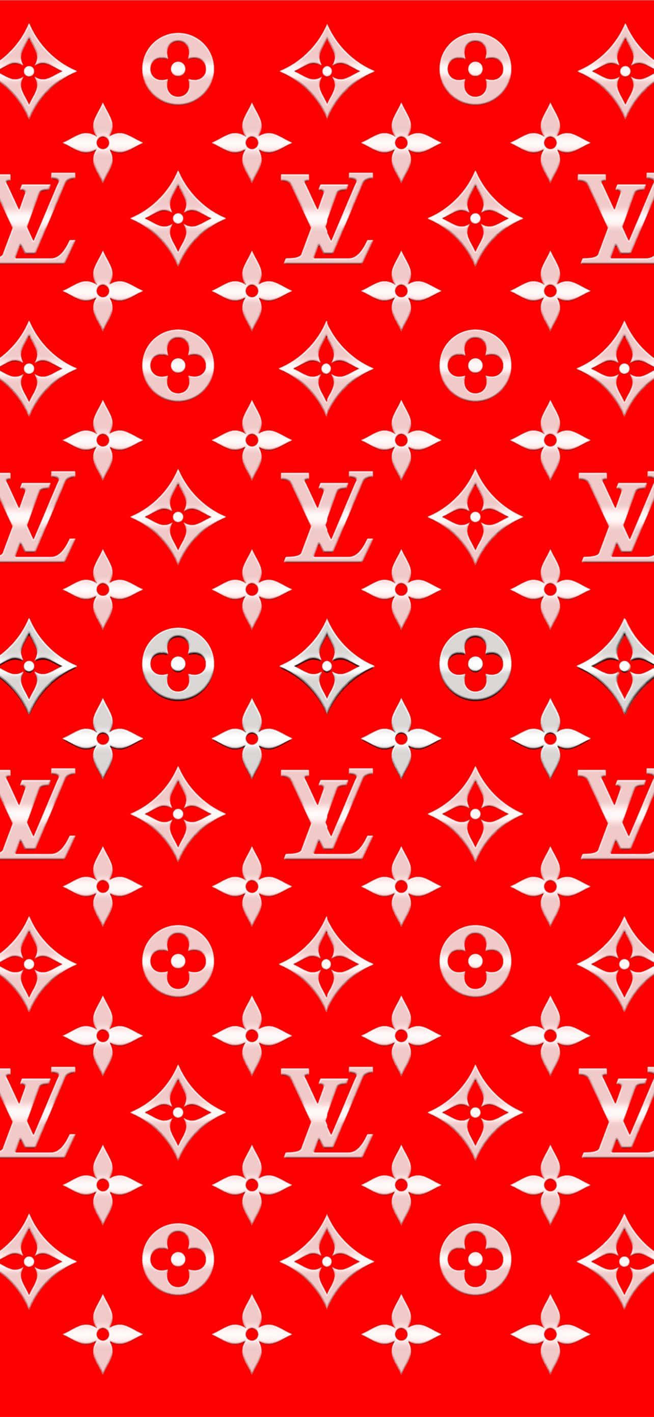 Louis Vuitton’s iconic pattern. Picha ya Ukuta