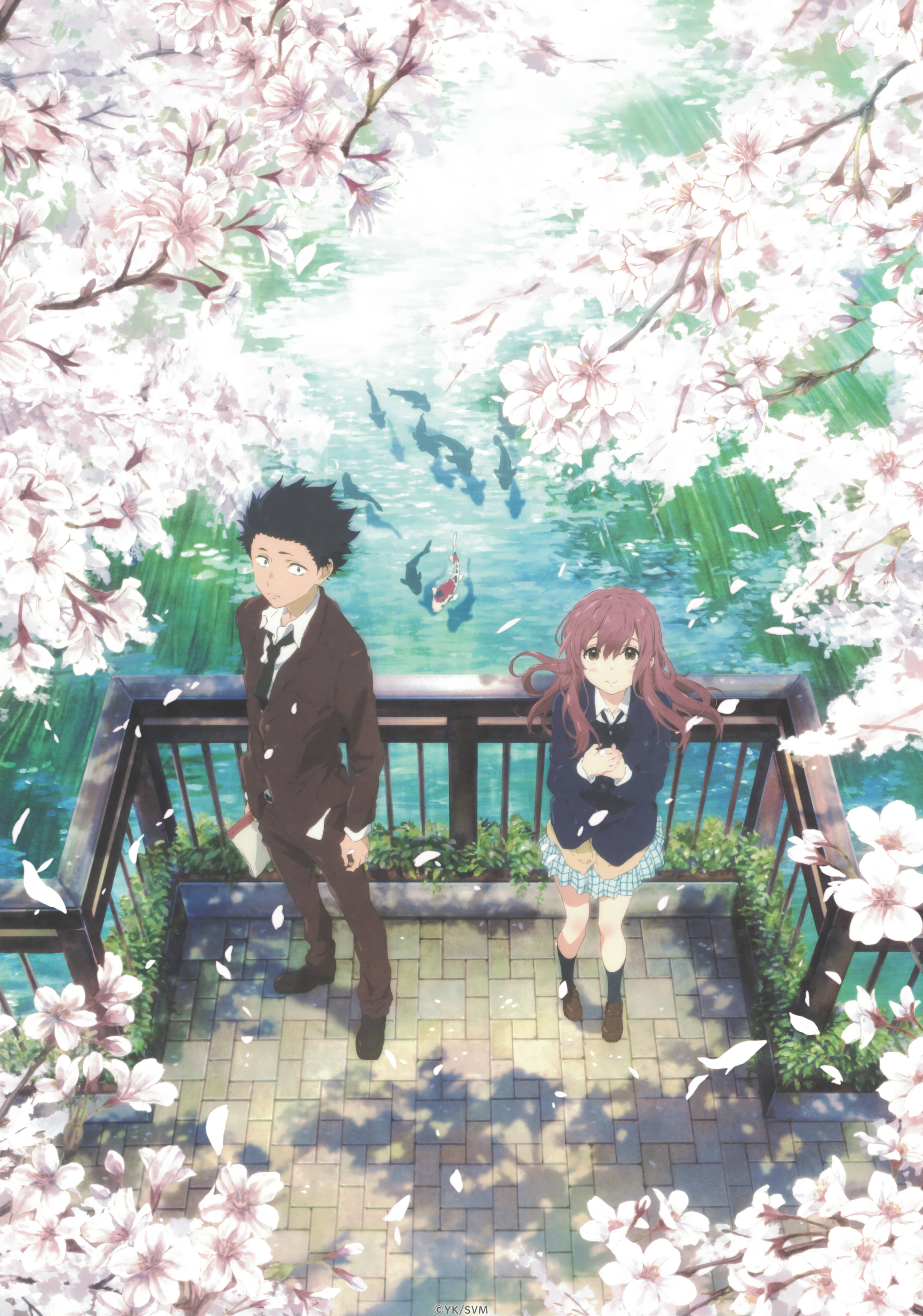 Upendo na Ukuaji katika A Silent Voice Picha ya Ukuta