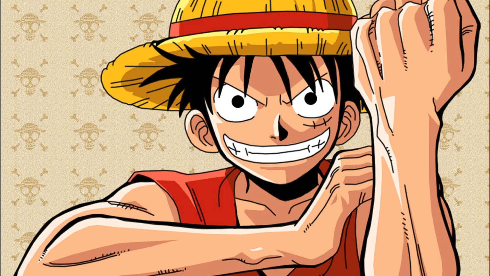 Luffy Anakuwa Mfalme wa Maharamia Picha ya Ukuta