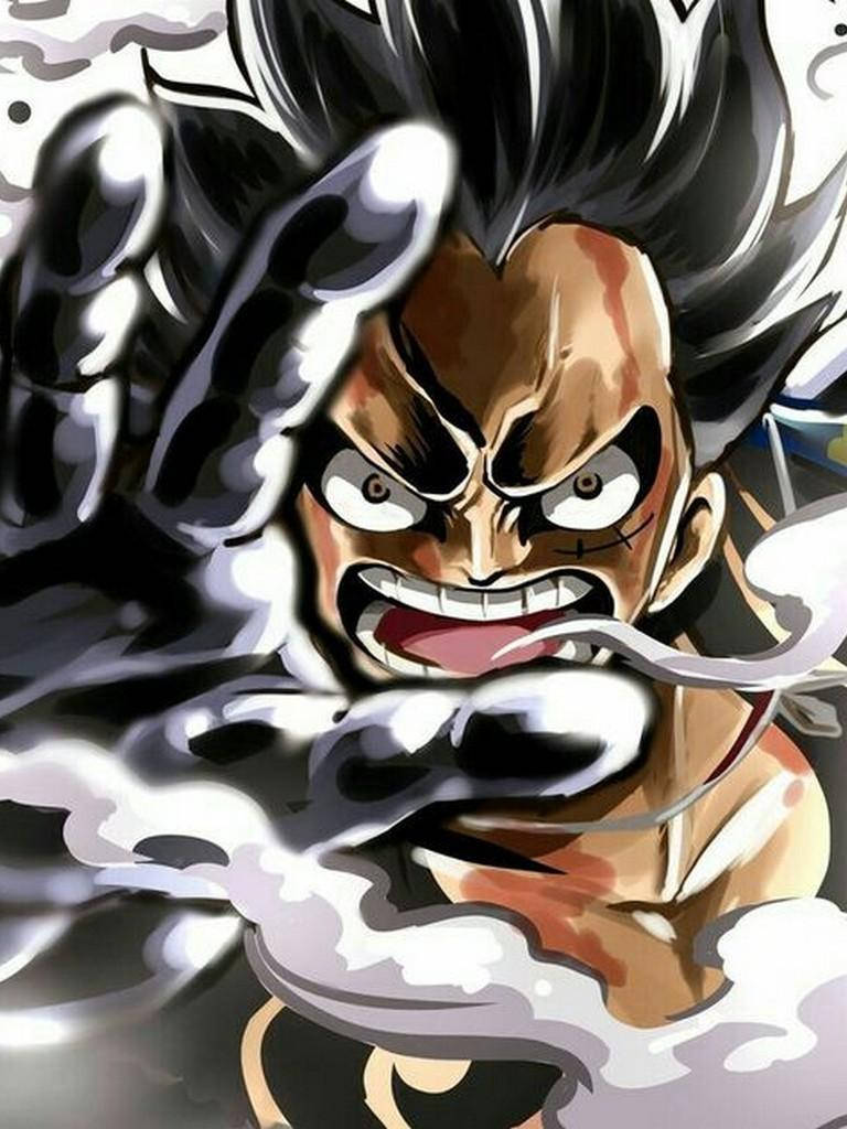 Luffy Gear 4 Kichwa cha Kushangaza Kinachovuja Picha ya Ukuta