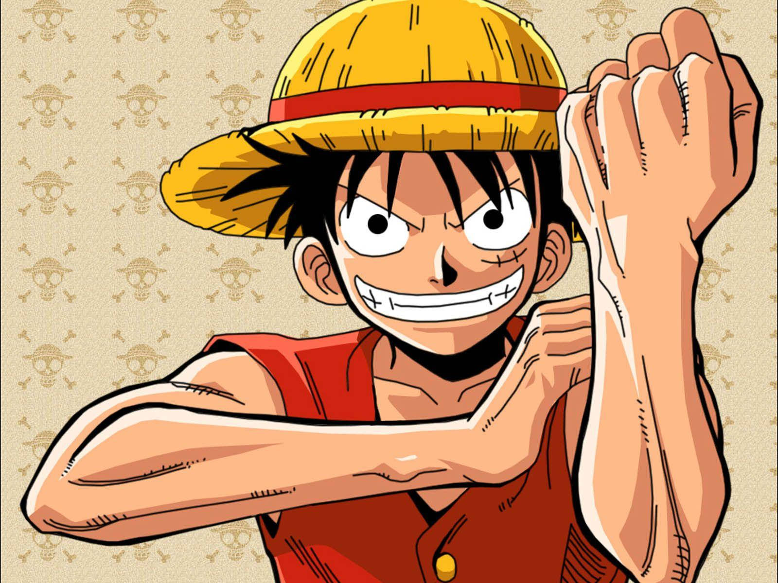 Luffy Katika Hali ya Kupigana Picha ya Ukuta