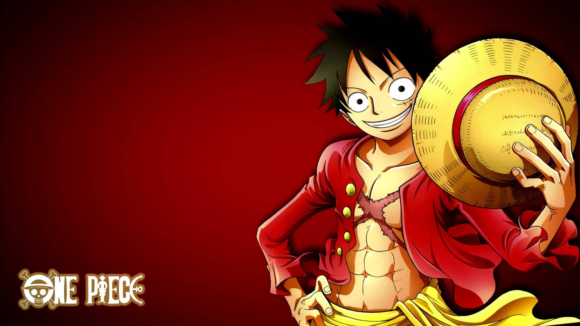 Luffy Mfalme wa Maharamia wa Anime Picha ya Ukuta