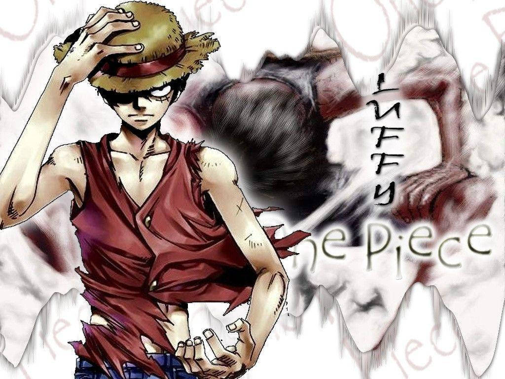 Luffy Mharamia wa One Piece Picha ya Ukuta