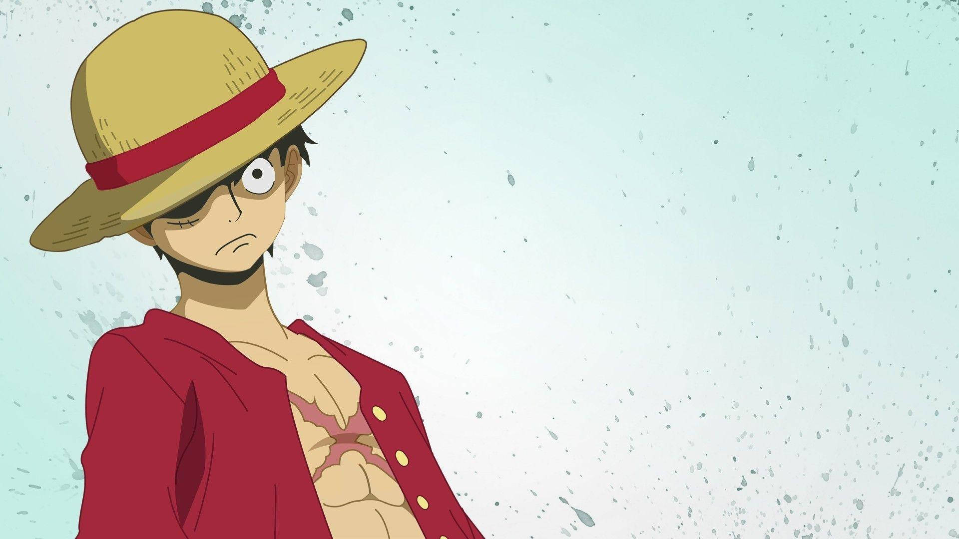 Luffy Na Jicho Moja Picha ya Ukuta