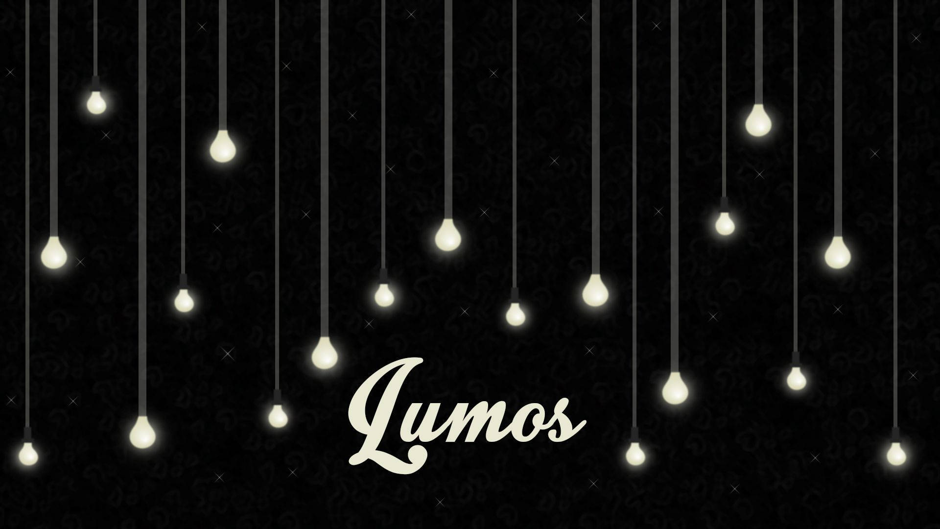 Lumos ya Harry Potter Yenye Mandhari Nzuri Picha ya Ukuta