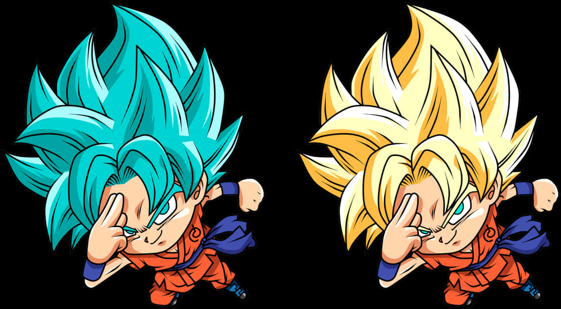 Mabadiliko ya Goku Super Saiyan Picha ya Ukuta