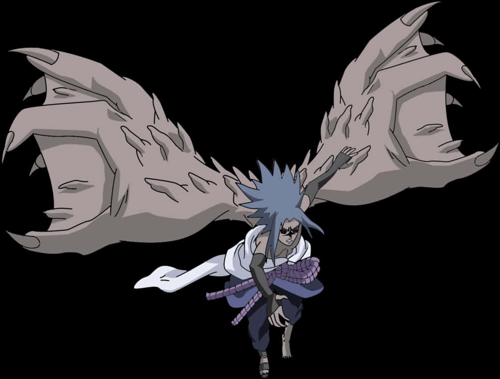 Mabadiliko ya Muhuri wa Laana wa Sasuke Uchiha Picha ya Ukuta