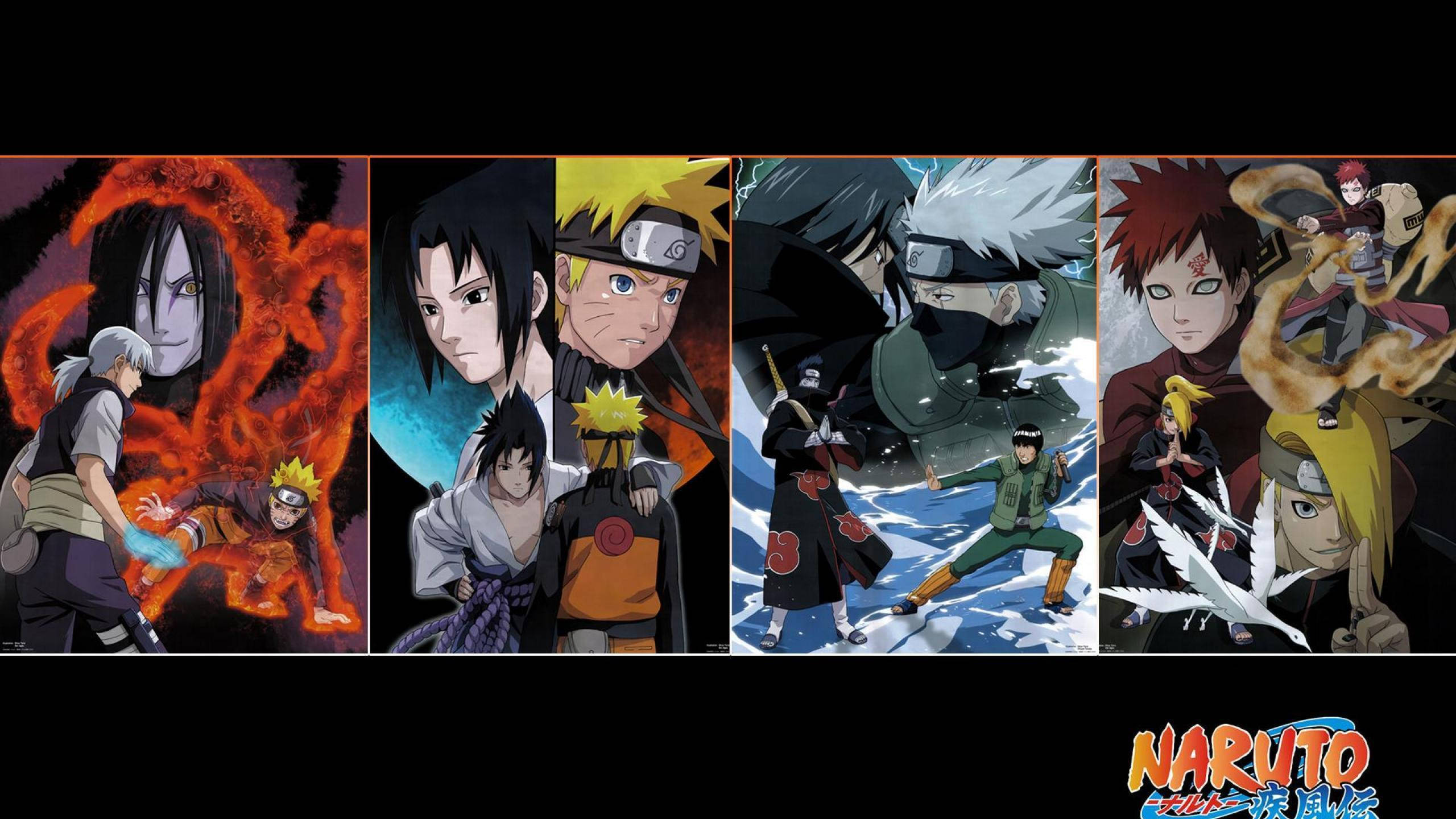 Mabango Tofauti ya Naruto Picha ya Ukuta
