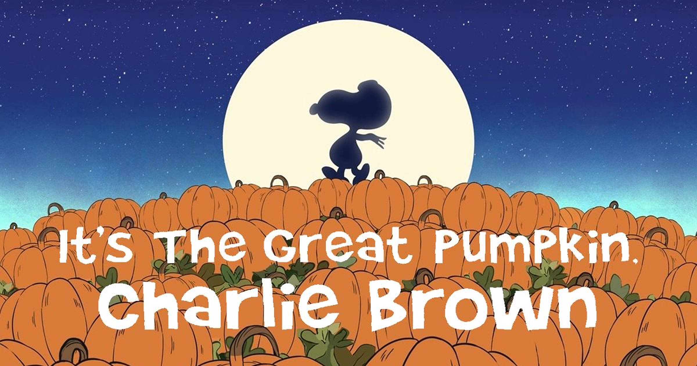 Maboga ya Halloween ya Charlie Brown Picha ya Ukuta