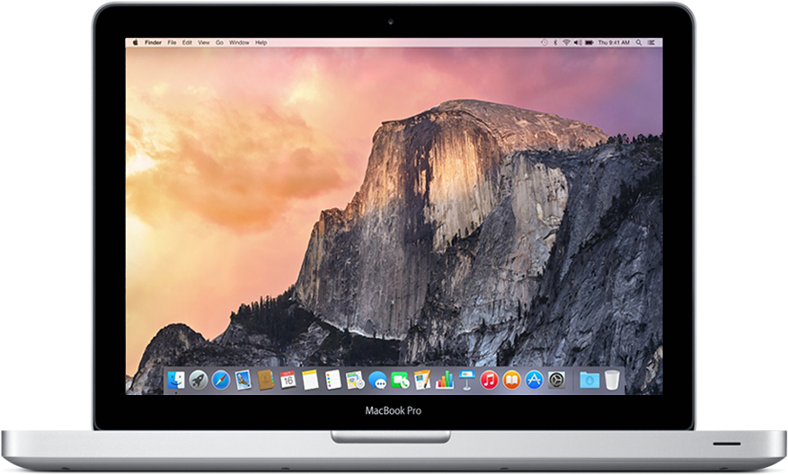 Mac Book Pro yenye Skrini ya Retina Picha ya Ukuta