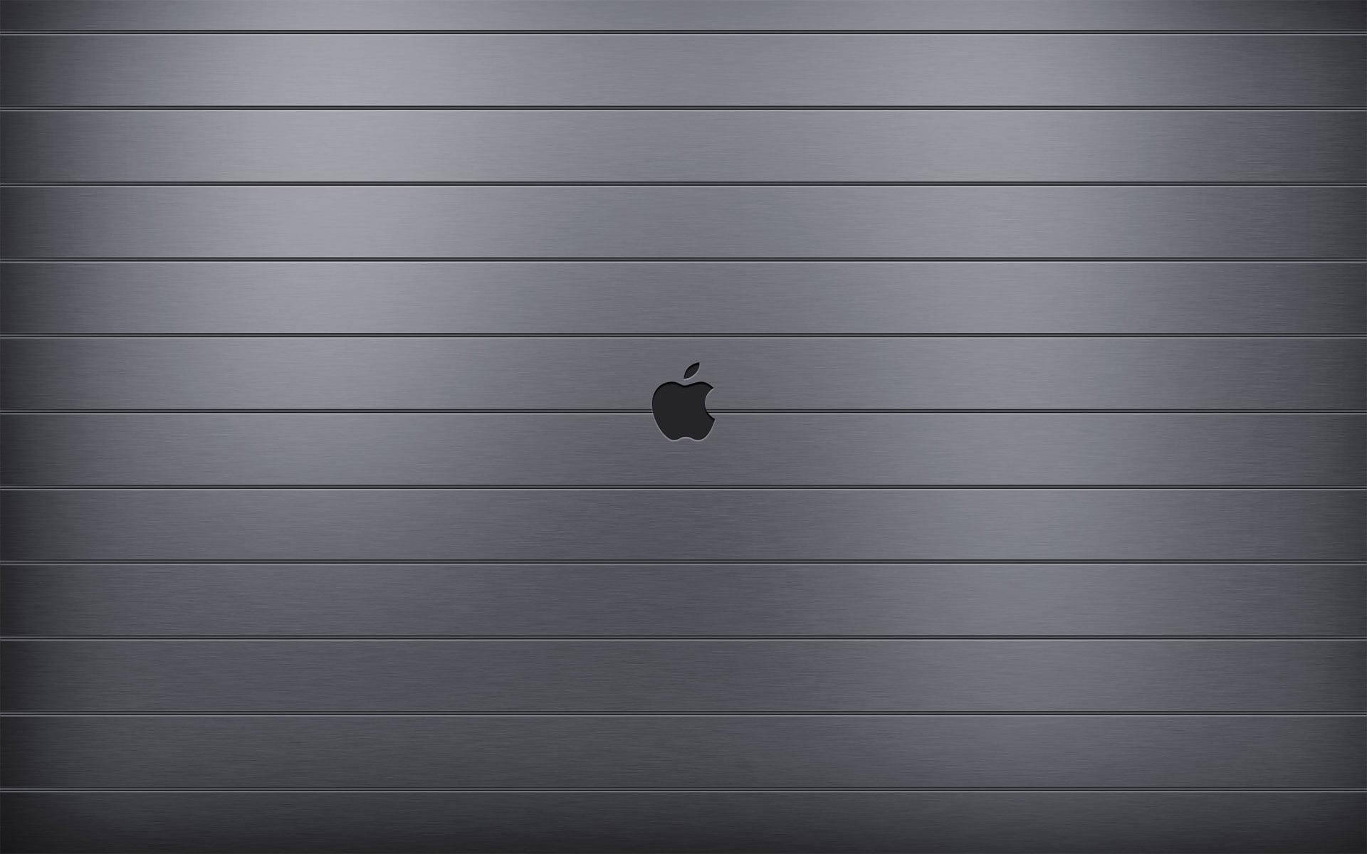 MacBook Air Alama ya Metallic Picha ya Ukuta