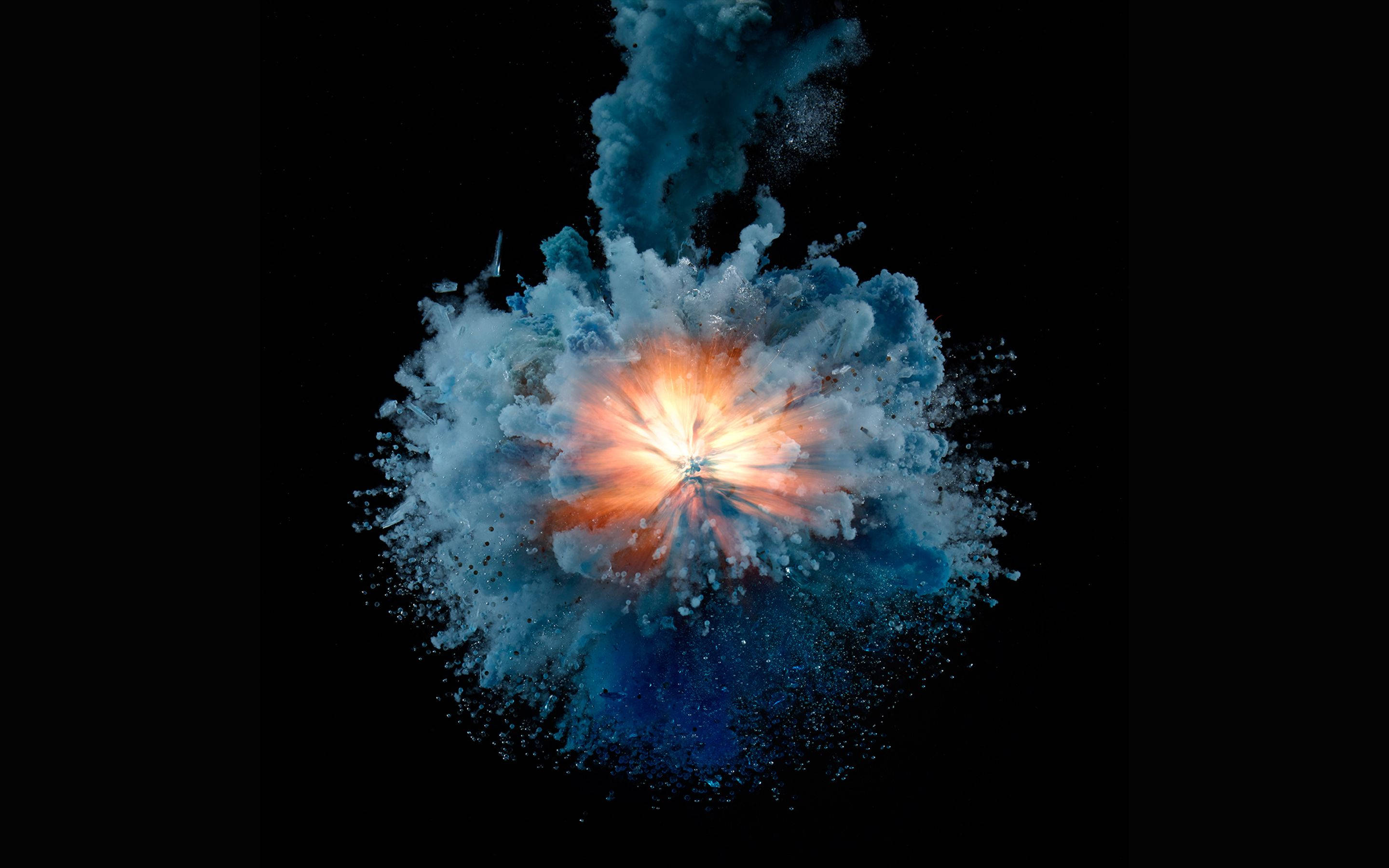 MacBook Pro Explosion Art Picha ya Ukuta