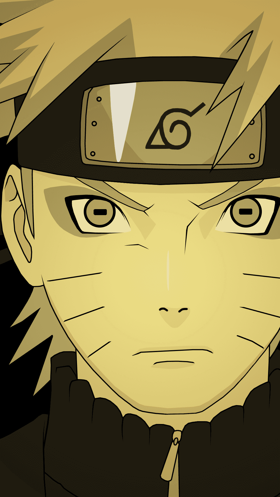 Macho Makali ya Uzumaki Naruto Picha ya Ukuta