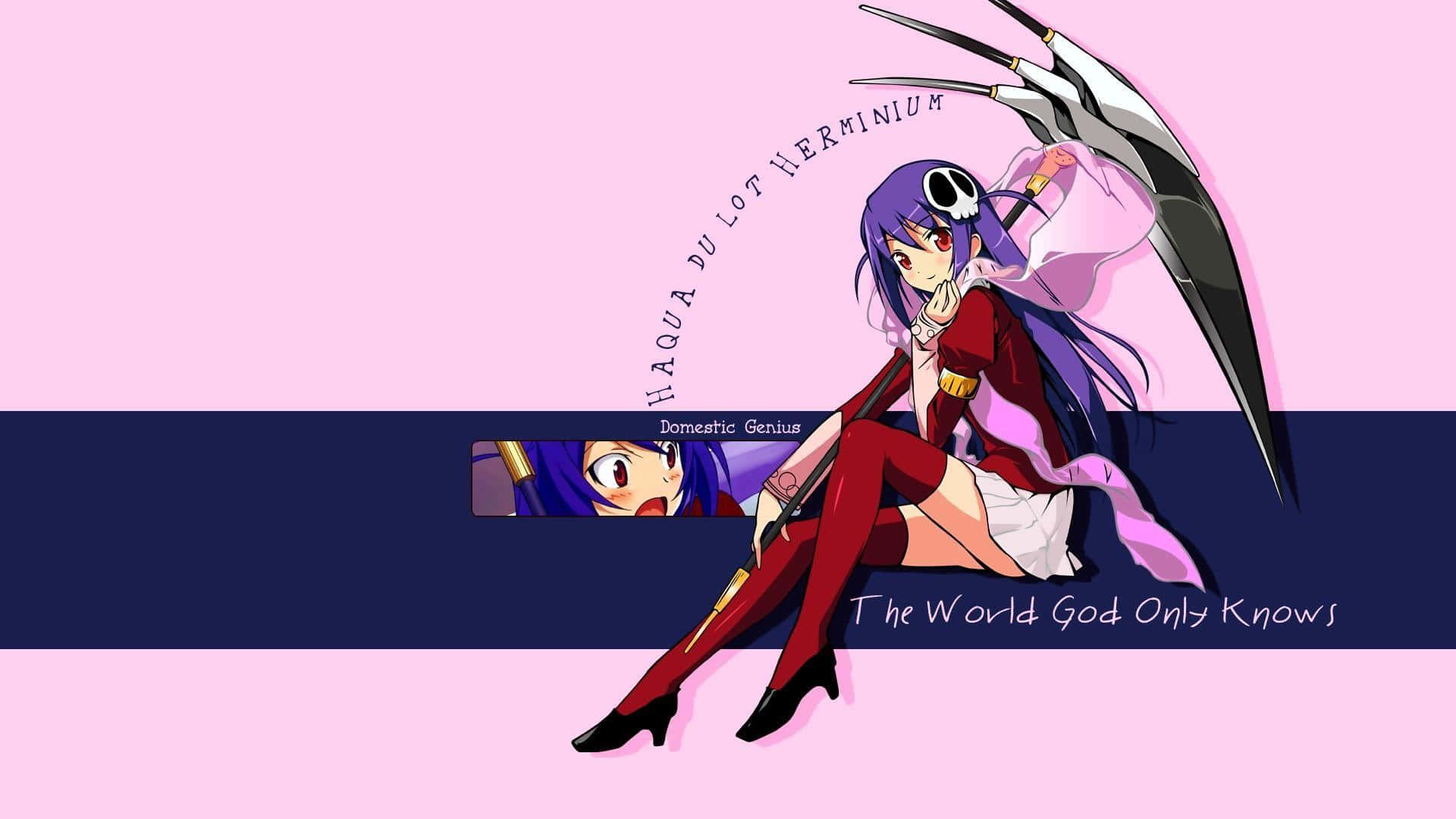 Macho ya Kichawi - Anime ya The World God Only Knows Picha ya Ukuta