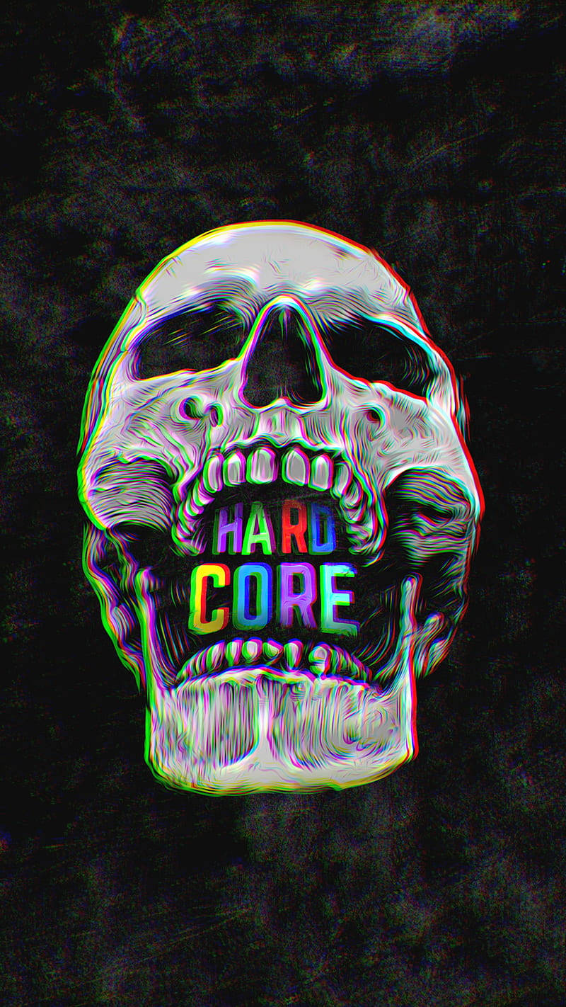 Macho ya Mauti Aesthetic ya Trippy Picha ya Ukuta