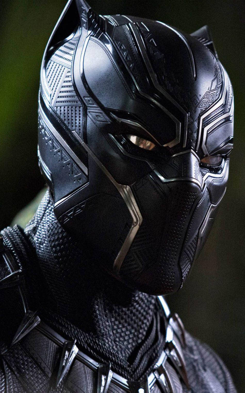 Macho ya Mwanga - Uwezo wa Black Panther Android Picha ya Ukuta