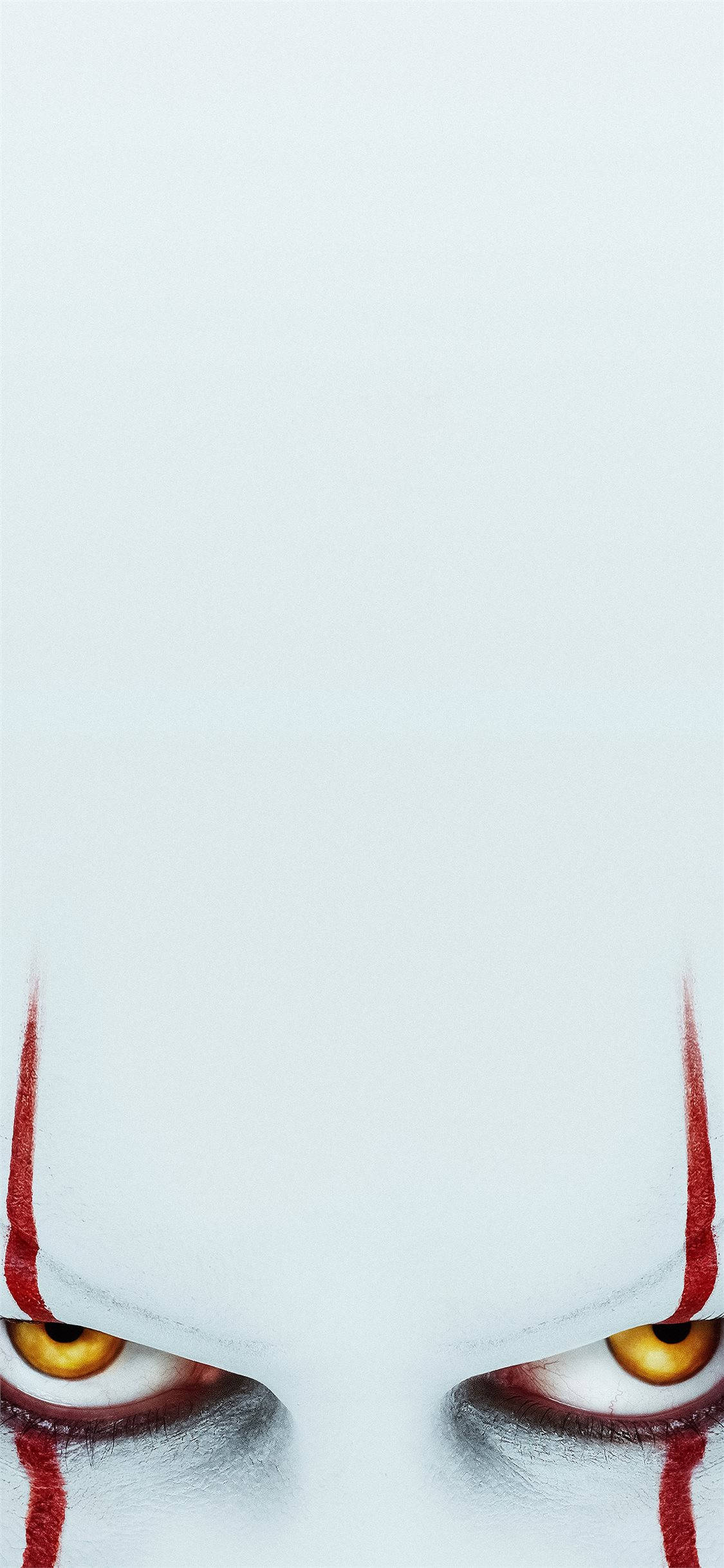 Macho ya Pennywise iPhone 11 Picha ya Ukuta