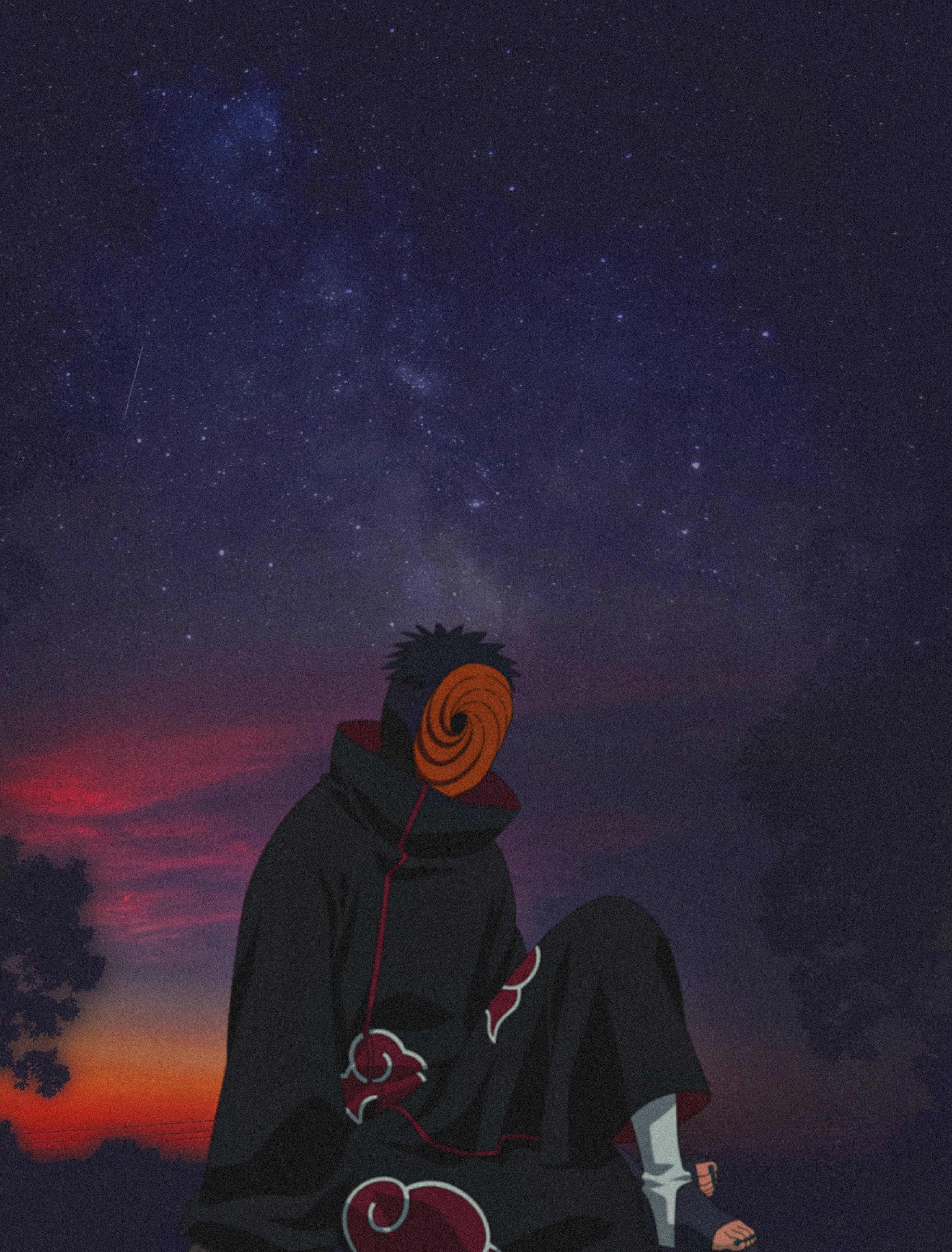 Machweo Obito Uchiha 4K Picha ya Ukuta