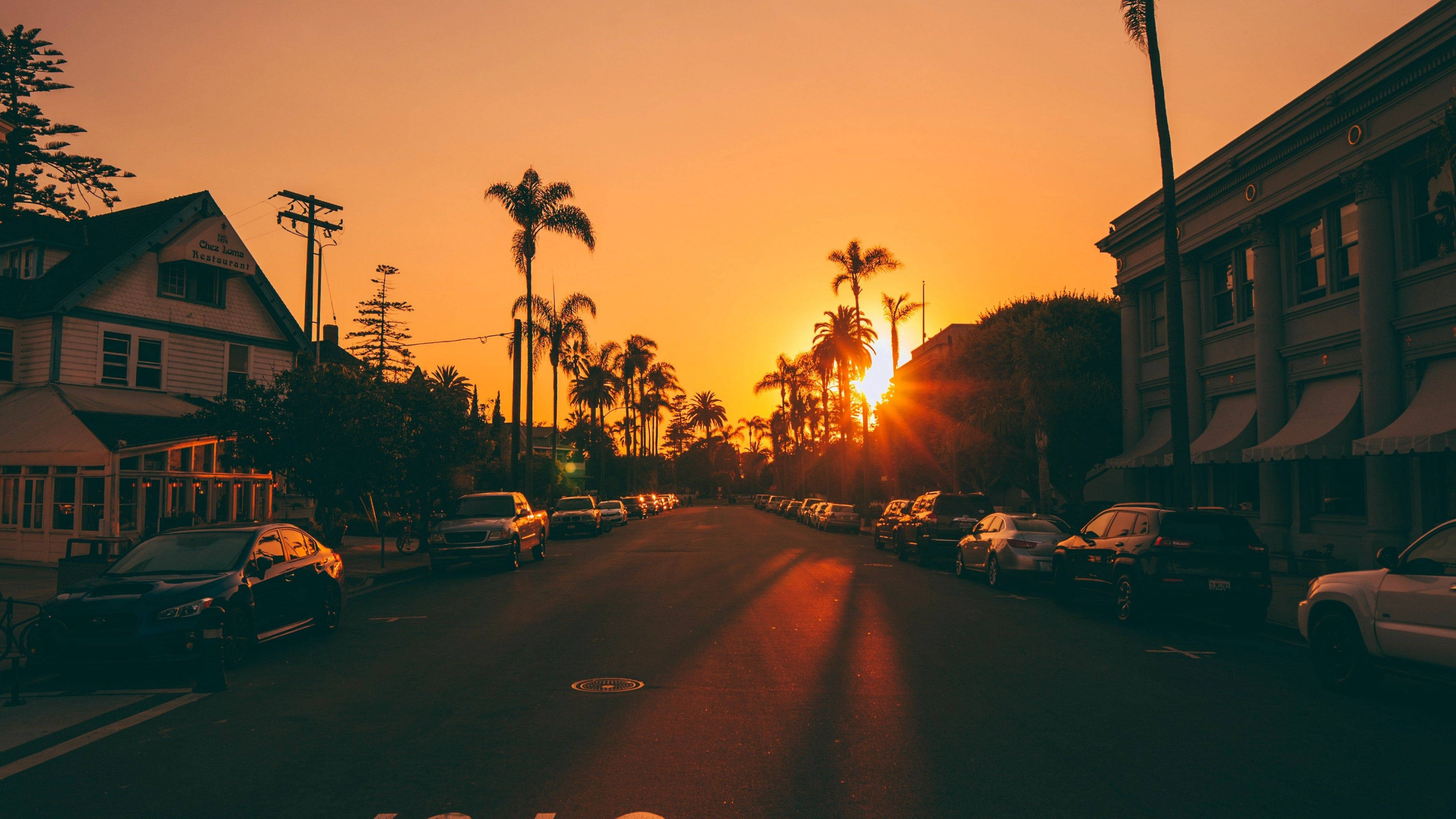 Machweo ya Kaskazini mwa Los Angeles Picha ya Ukuta