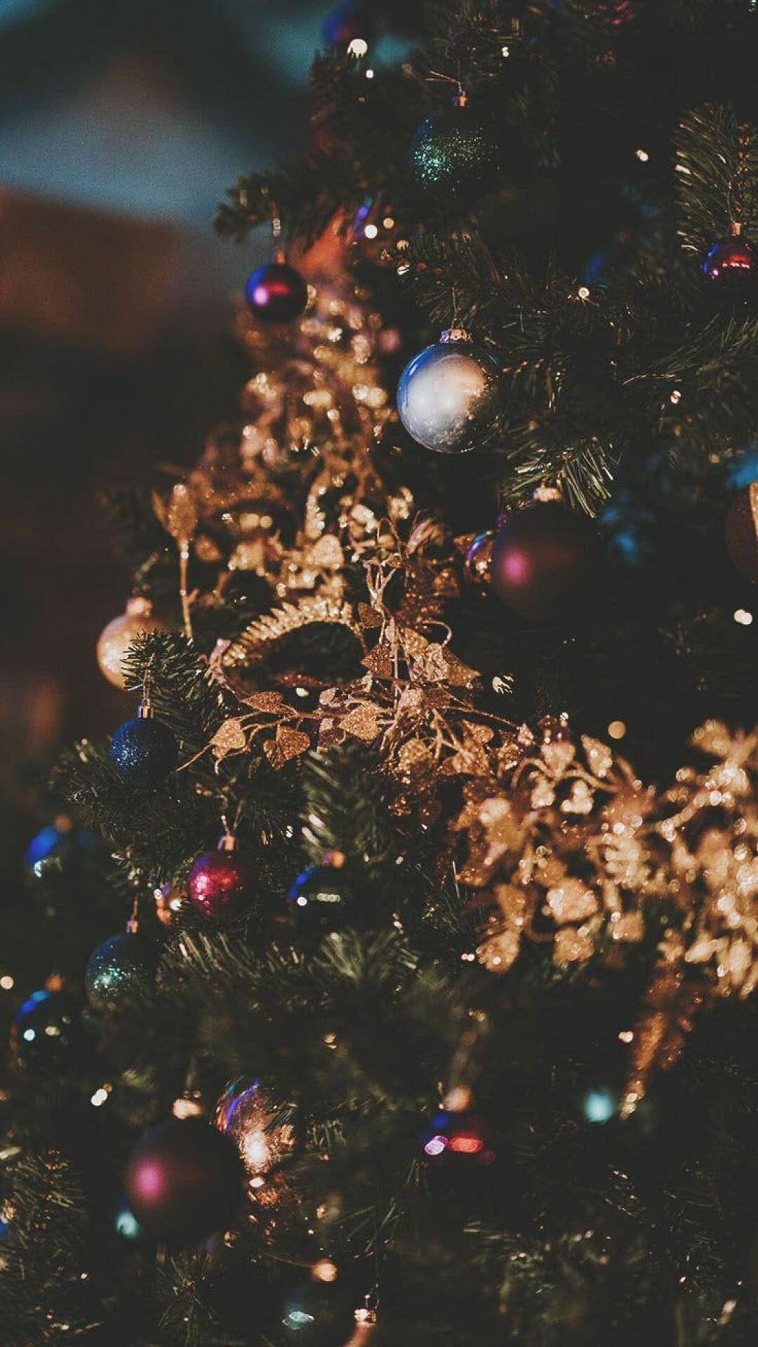 Mada ya Skrini ya Kufungua ya Preppy Christmas Picha ya Ukuta