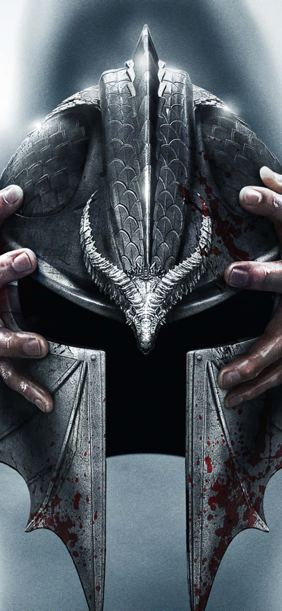 Mafao Makubwa—Dragon Age Inquisition kwenye iPhone Xs Picha ya Ukuta