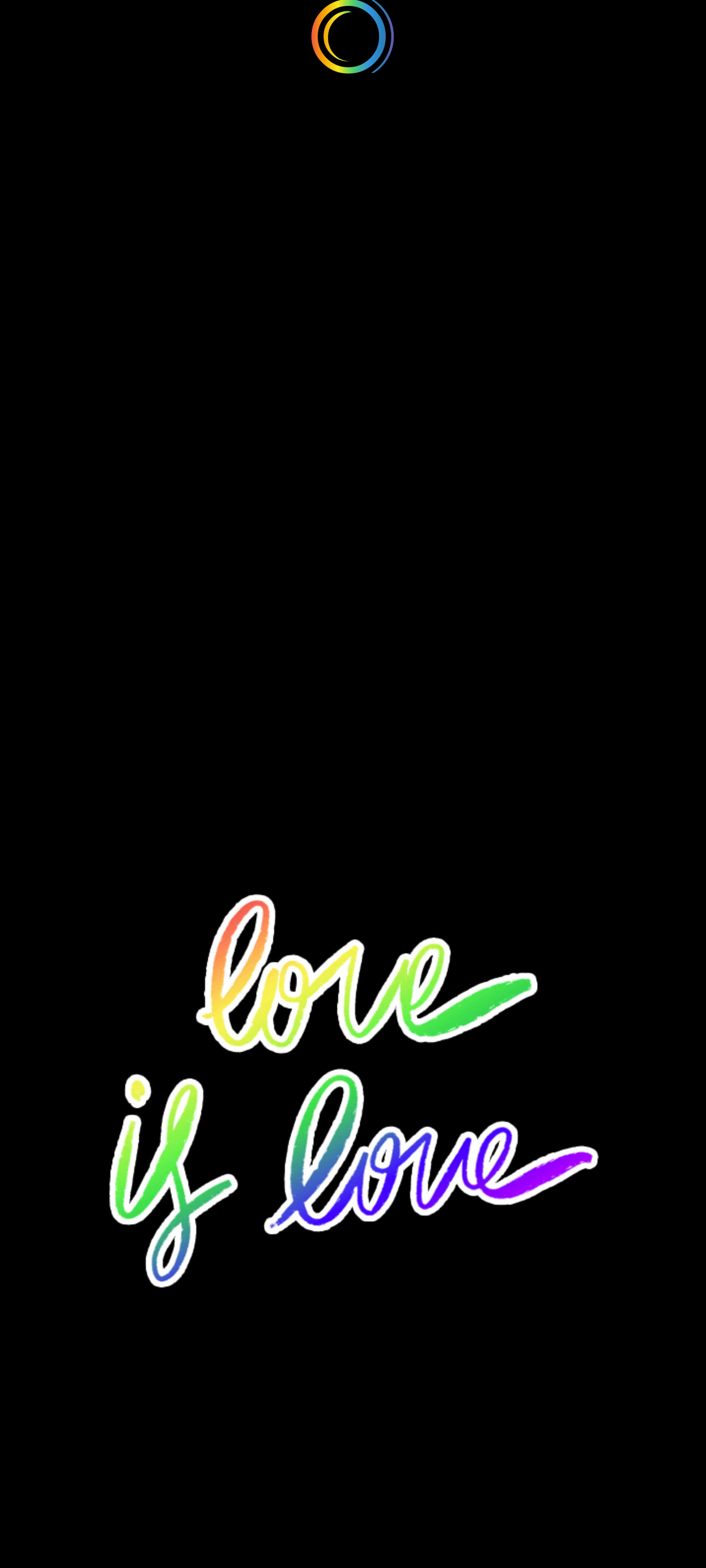 mahaba ni mahaba - t-shirt ya lgbtq Picha ya Ukuta