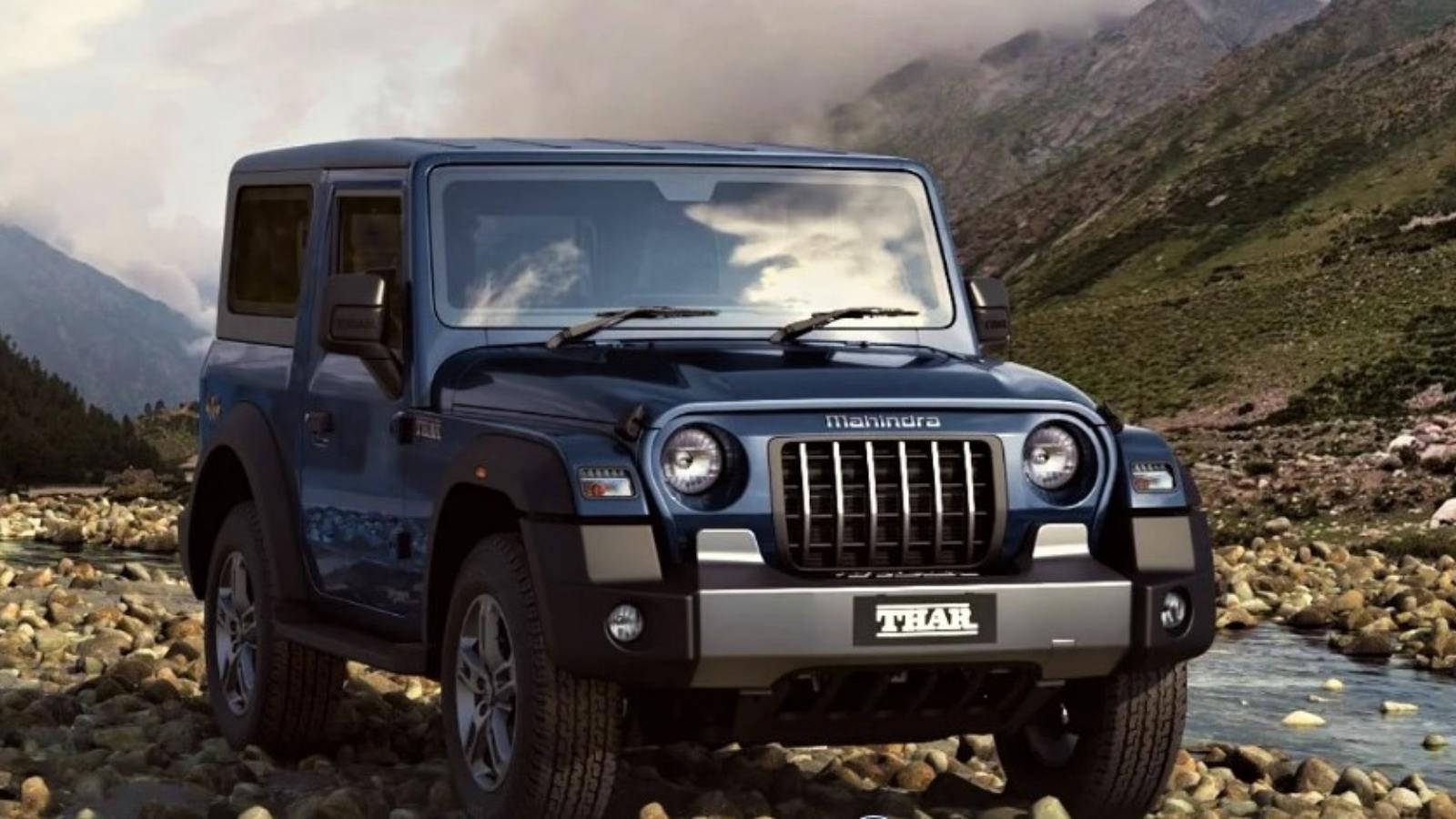 Mahindra Thar 2021 Barabara ya Mawe Picha ya Ukuta