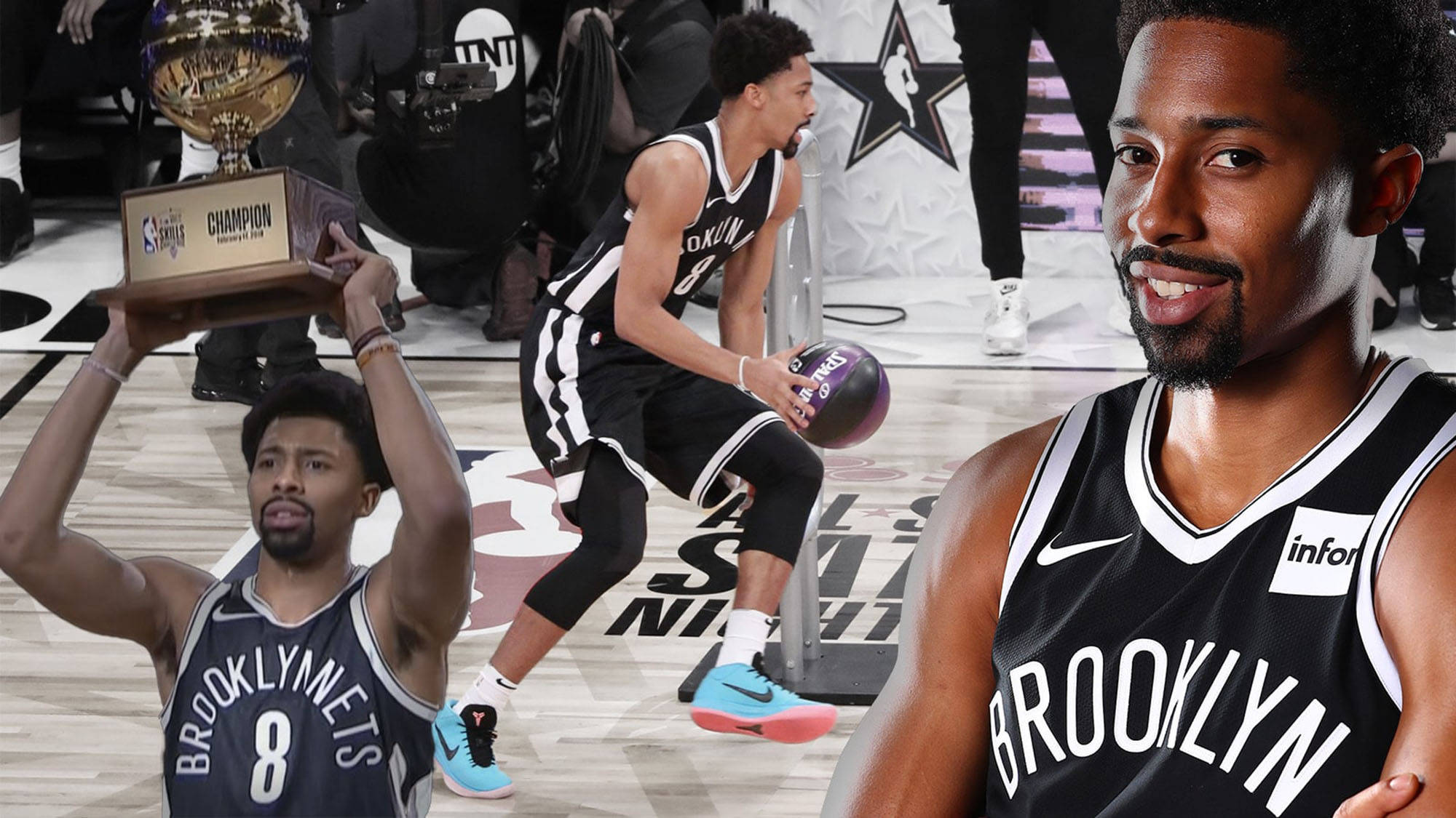 Mahiri Spencer Dinwiddie Picha ya Ukuta