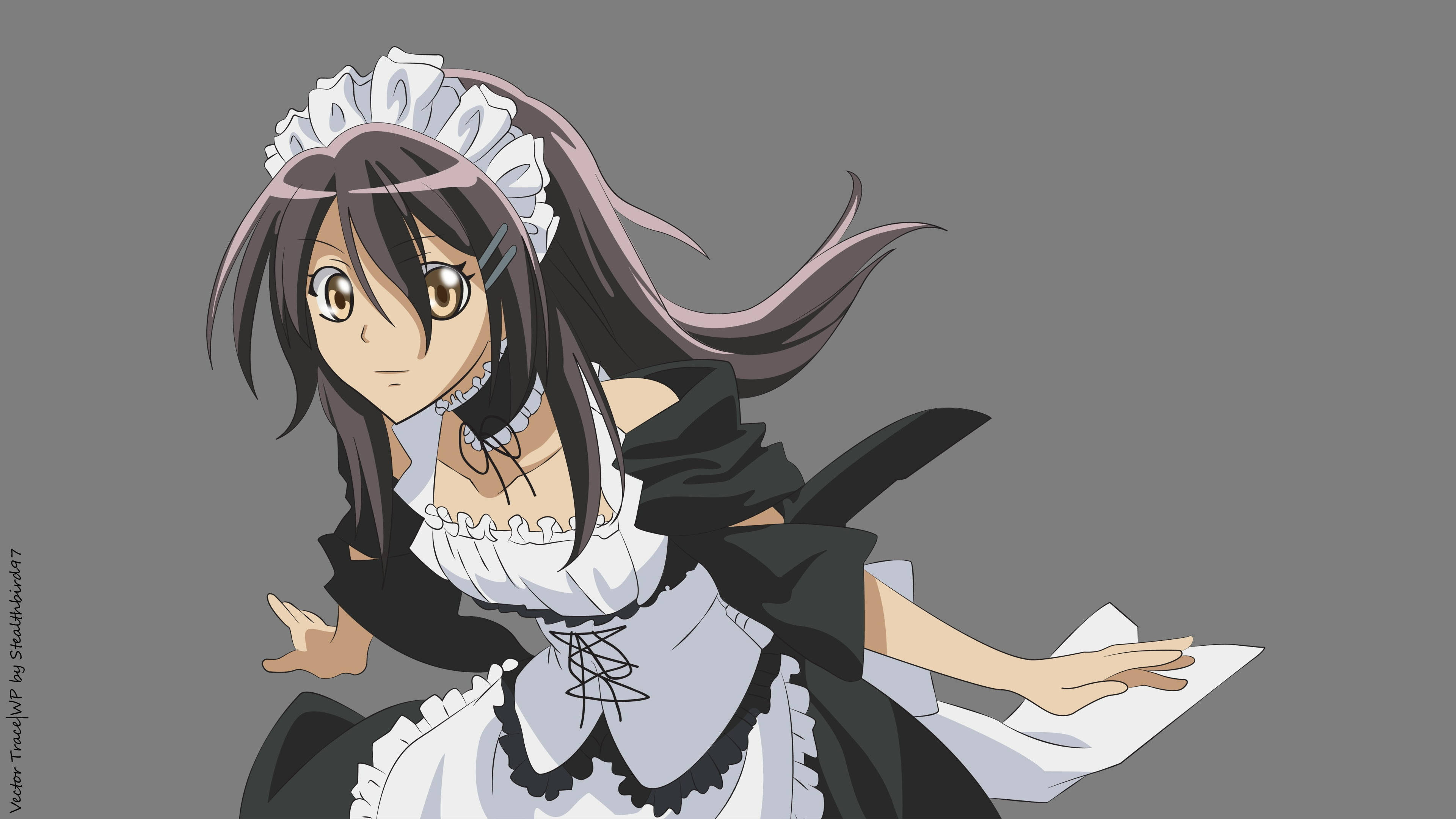 Maid Sama Misaki Ayuzawa Maid Attire Picha ya Ukuta