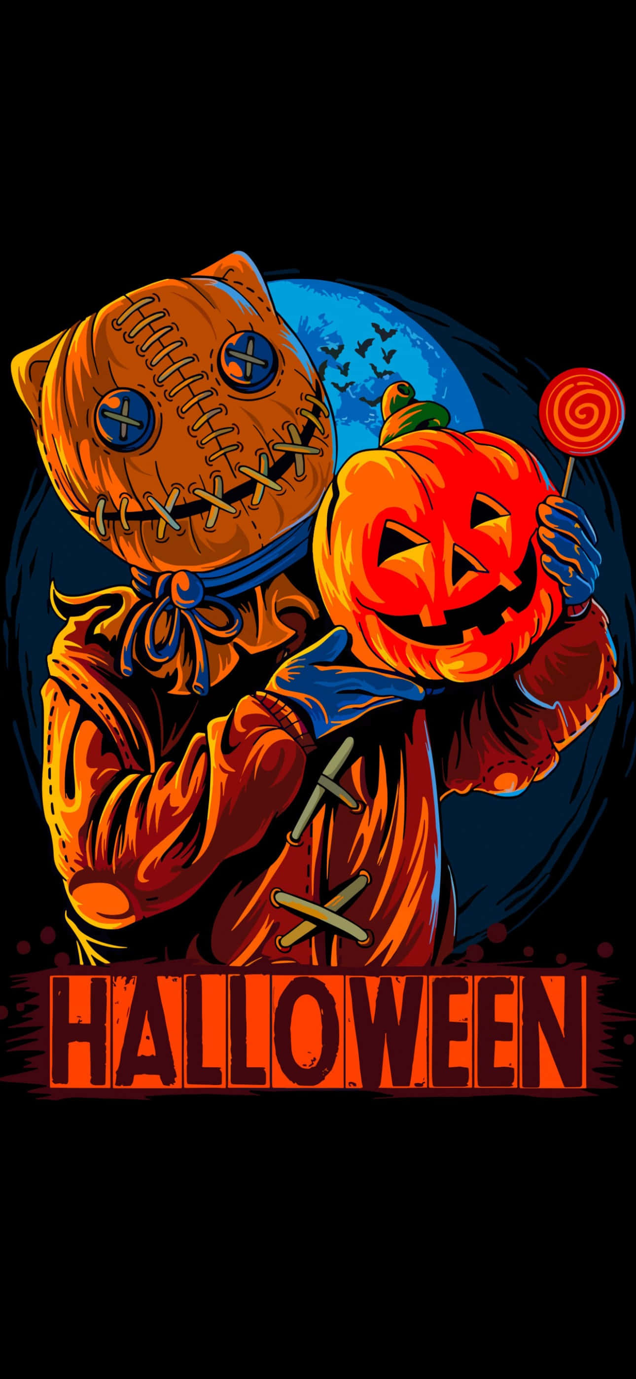 "Making a Scarecrow from Scratch" Picha ya Ukuta