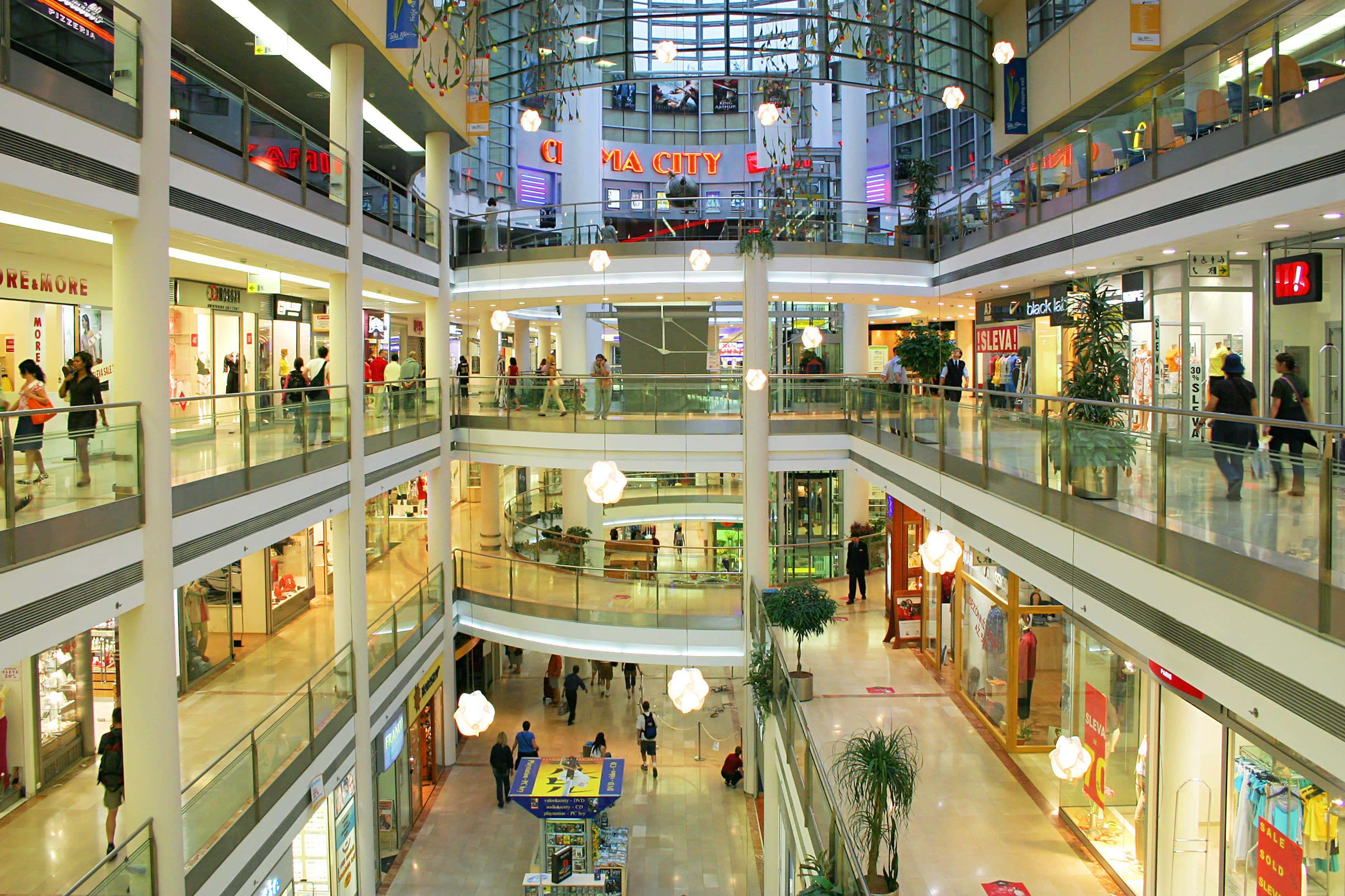Makutwa ya Mall Picha ya Ukuta