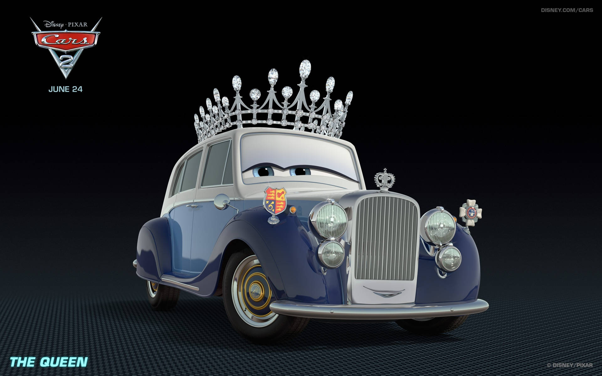 Malkia kutoka Disney Pixar's Cars 2 Picha ya Ukuta