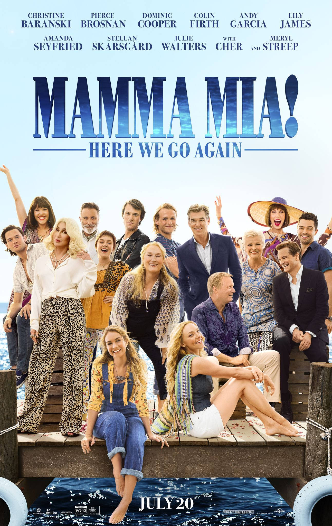 Mama Mia! Here We Go Again Picha ya Ukuta