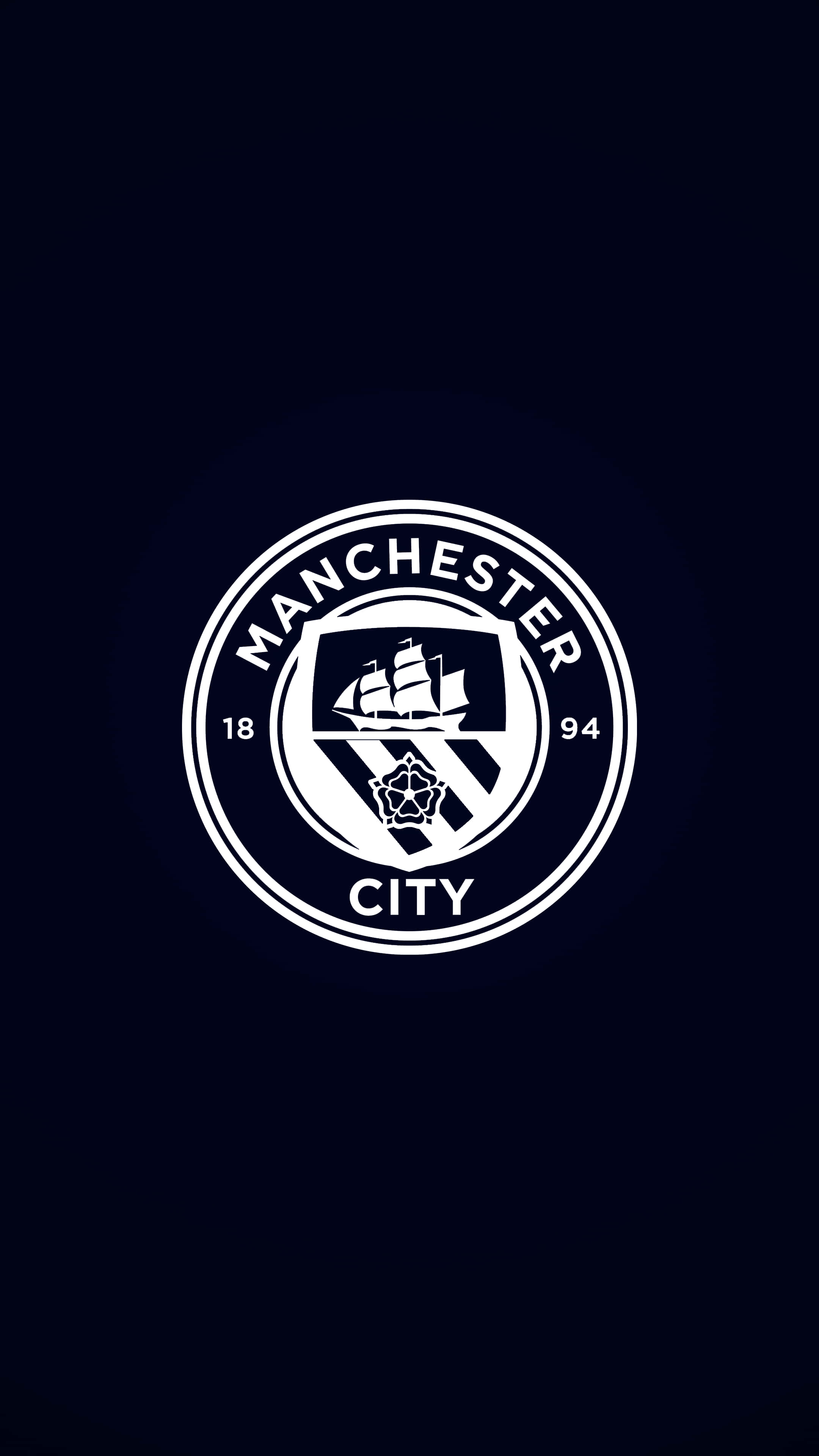 Manchester City Nyeusi iPhone Picha ya Ukuta