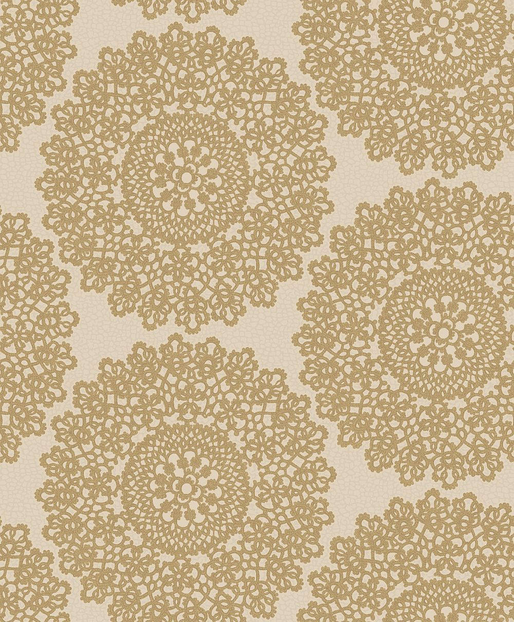 Mandala Gold Art Picha ya Ukuta