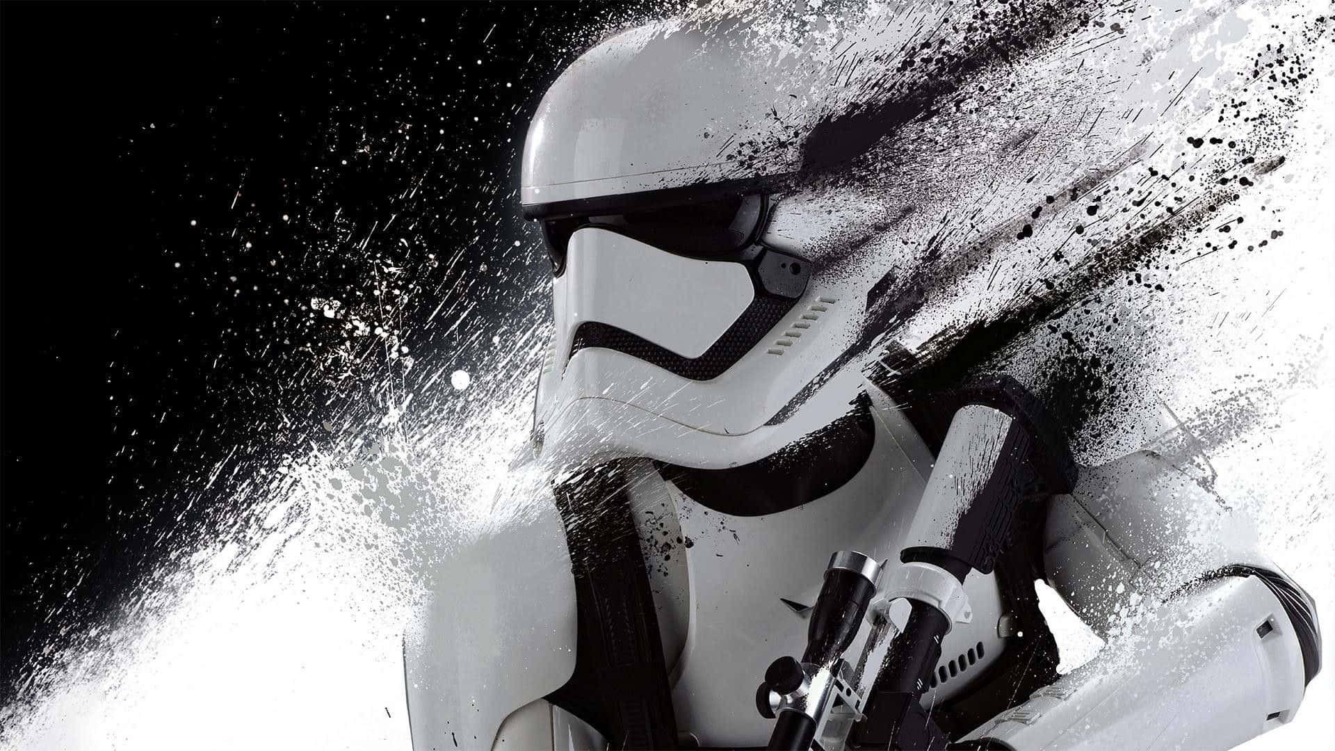 Mandalio la Kuvunjika kwa Stormtrooper wa Star Wars Picha ya Ukuta