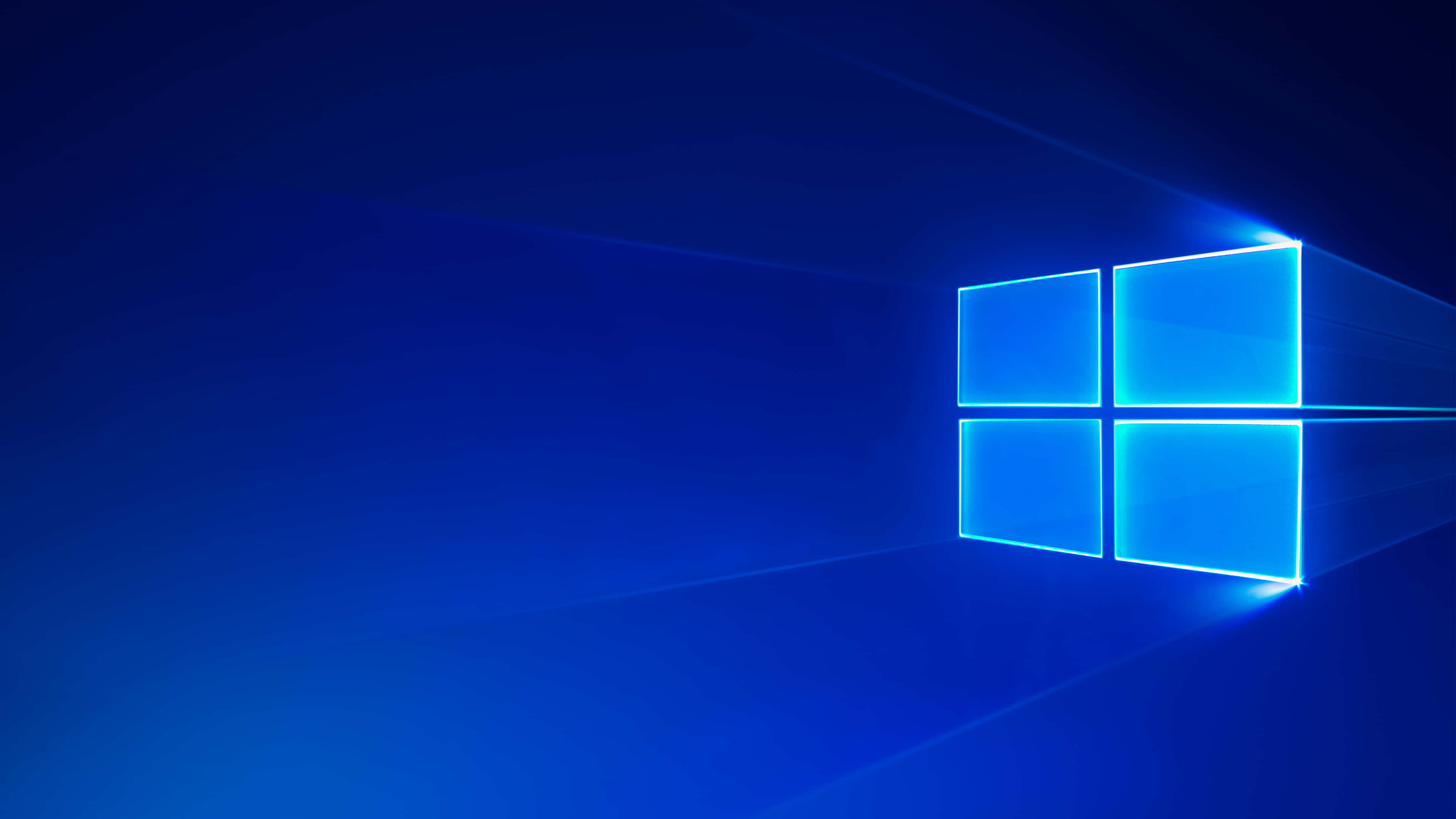 Mandhari Bora ya Bluu ya Windows 10 Picha ya Ukuta