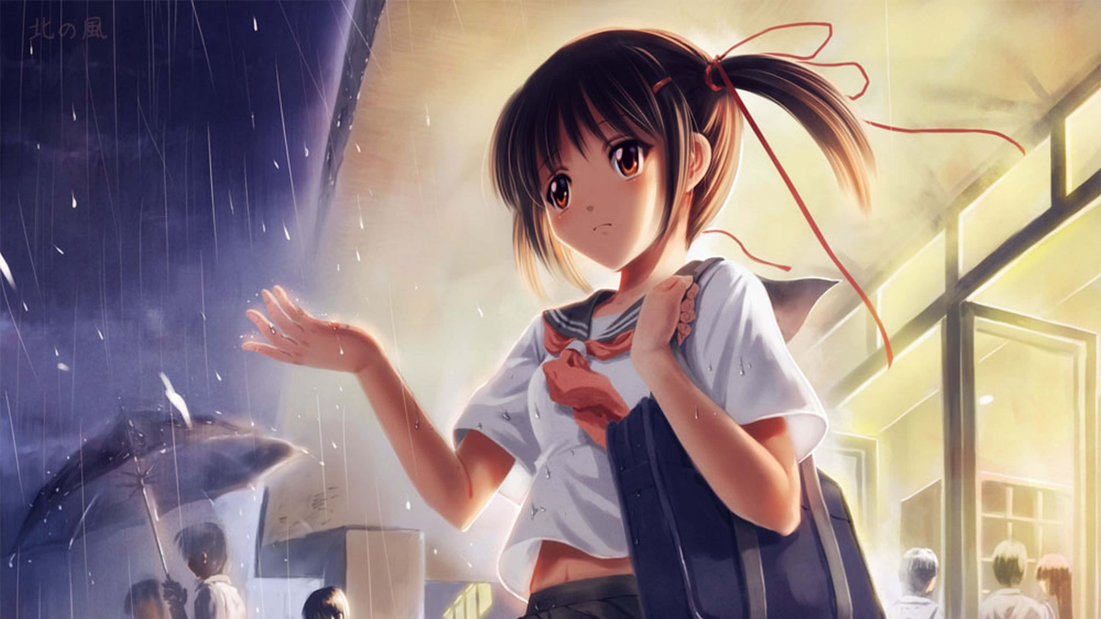 Mandhari ya Anime ya Ubora wa Juu 4K Picha ya Ukuta