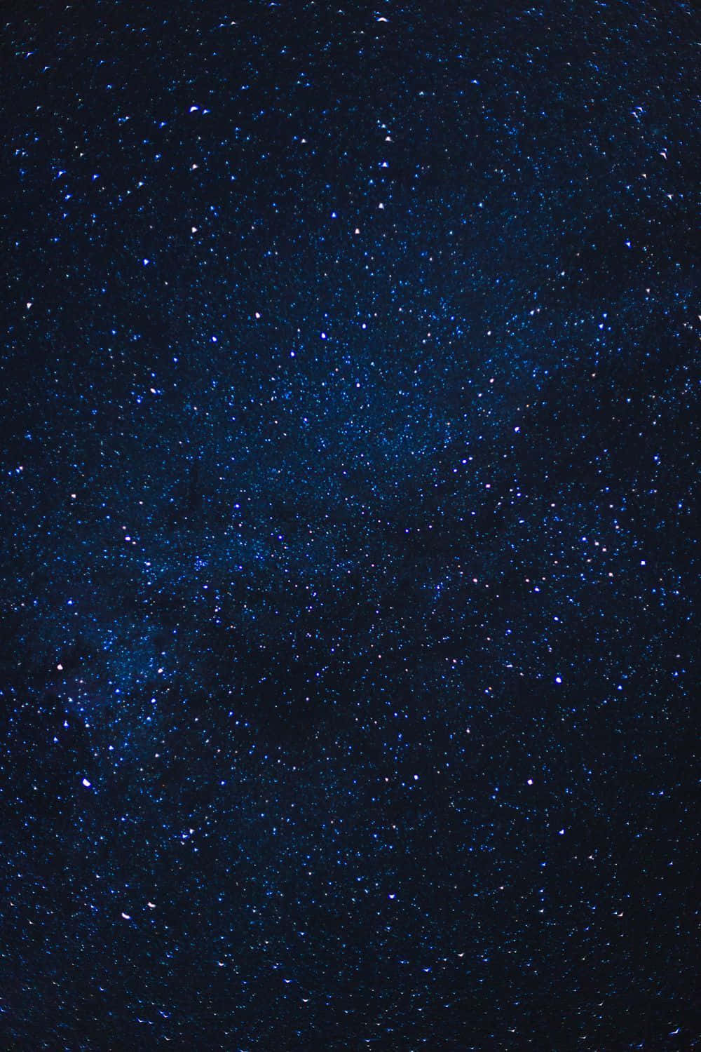 Mandhari ya Bluu ya Galaxy Giza Picha ya Ukuta