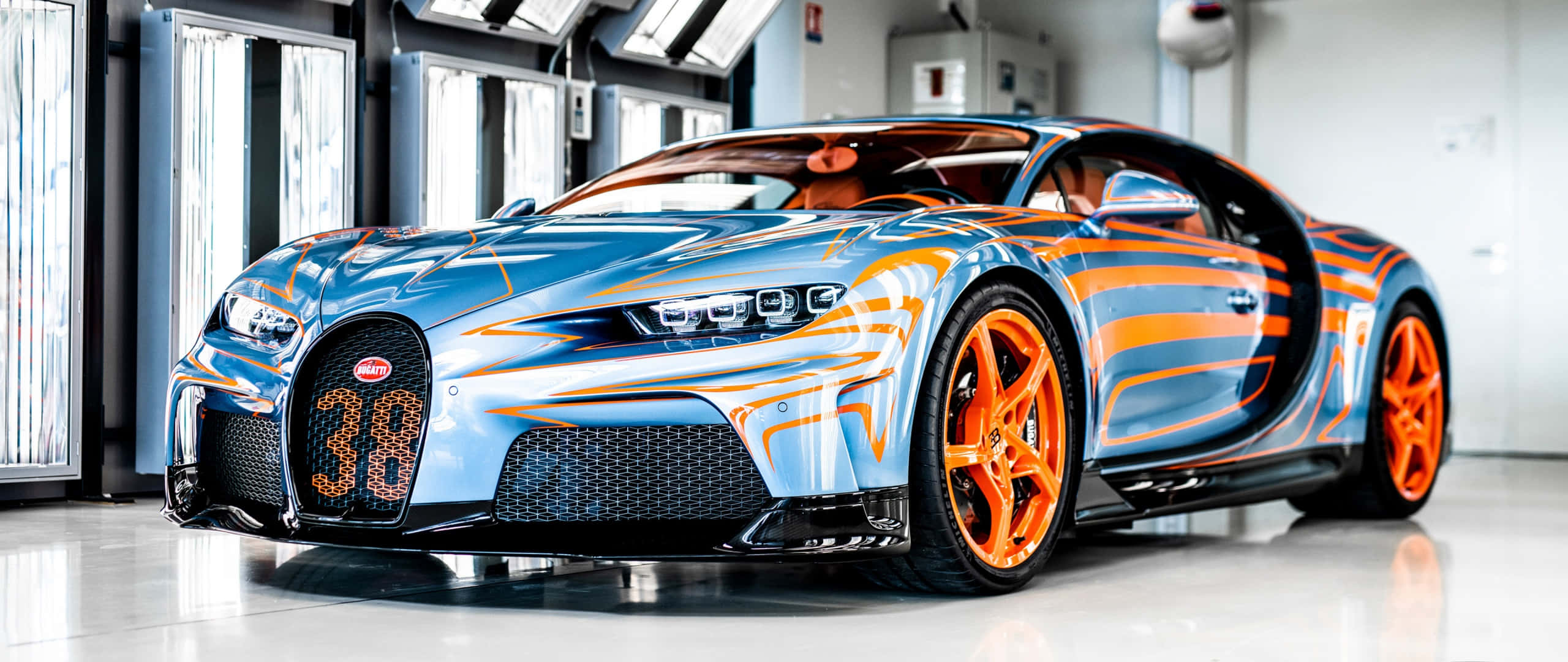 Mandhari ya Bugatti Picha ya Ukuta