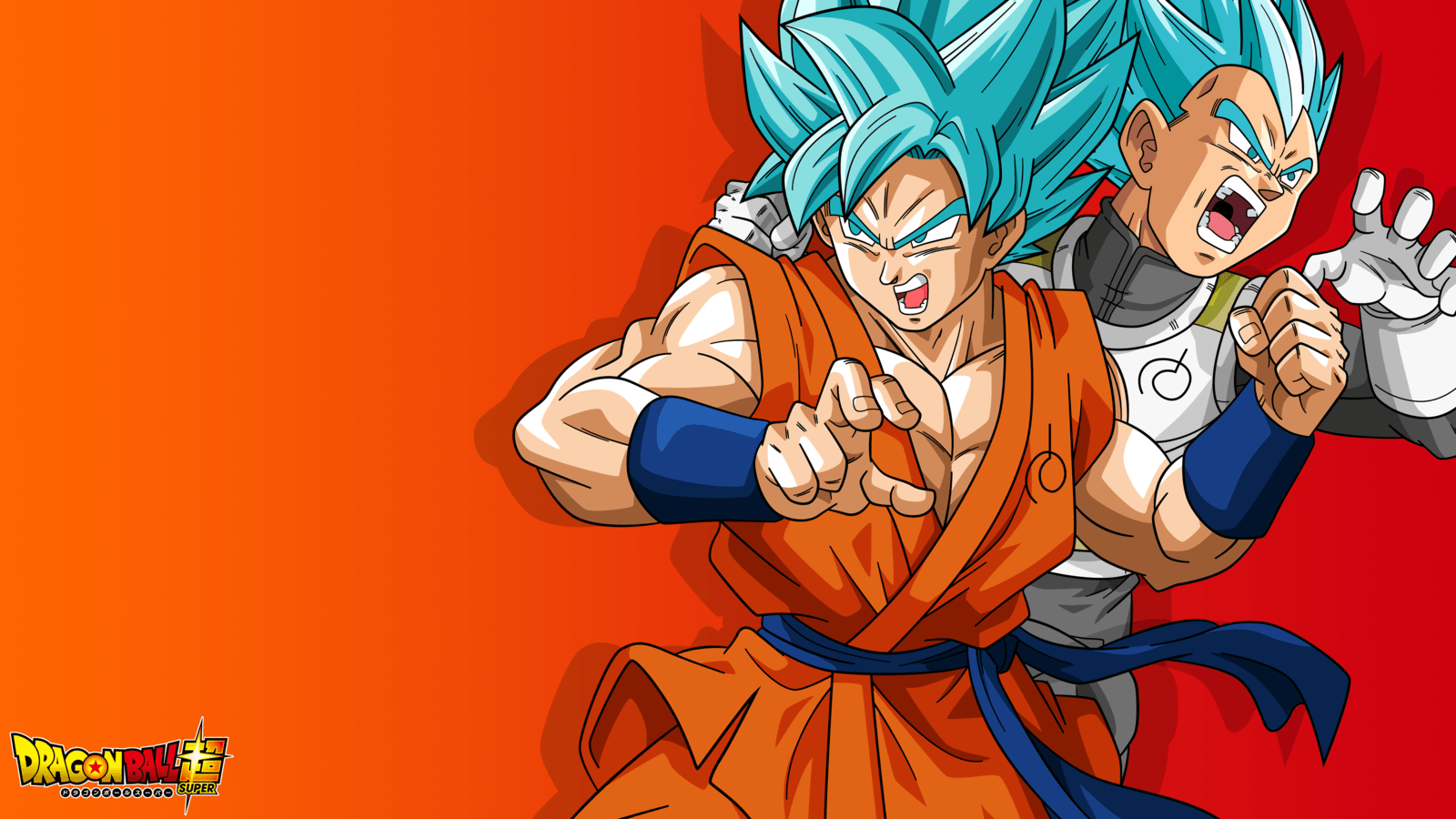 Mandhari ya Dragon Ball Super 1600 x 900 Picha ya Ukuta