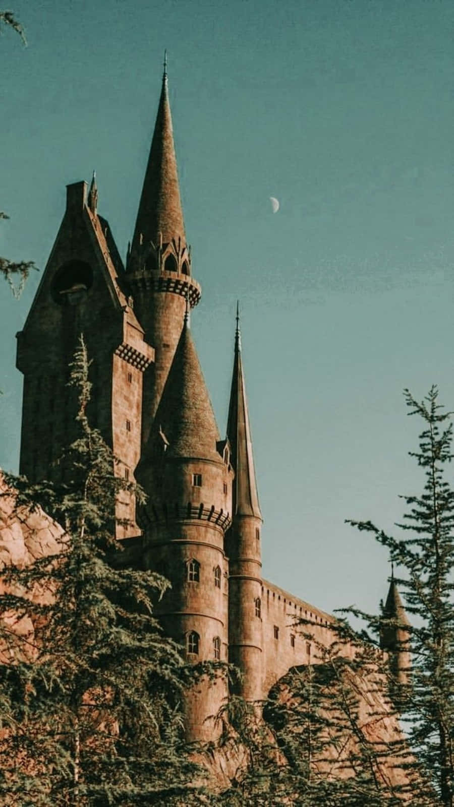 Mandhari ya Giza na Siri katika Ulimwengu wa Harry Potter Picha ya Ukuta