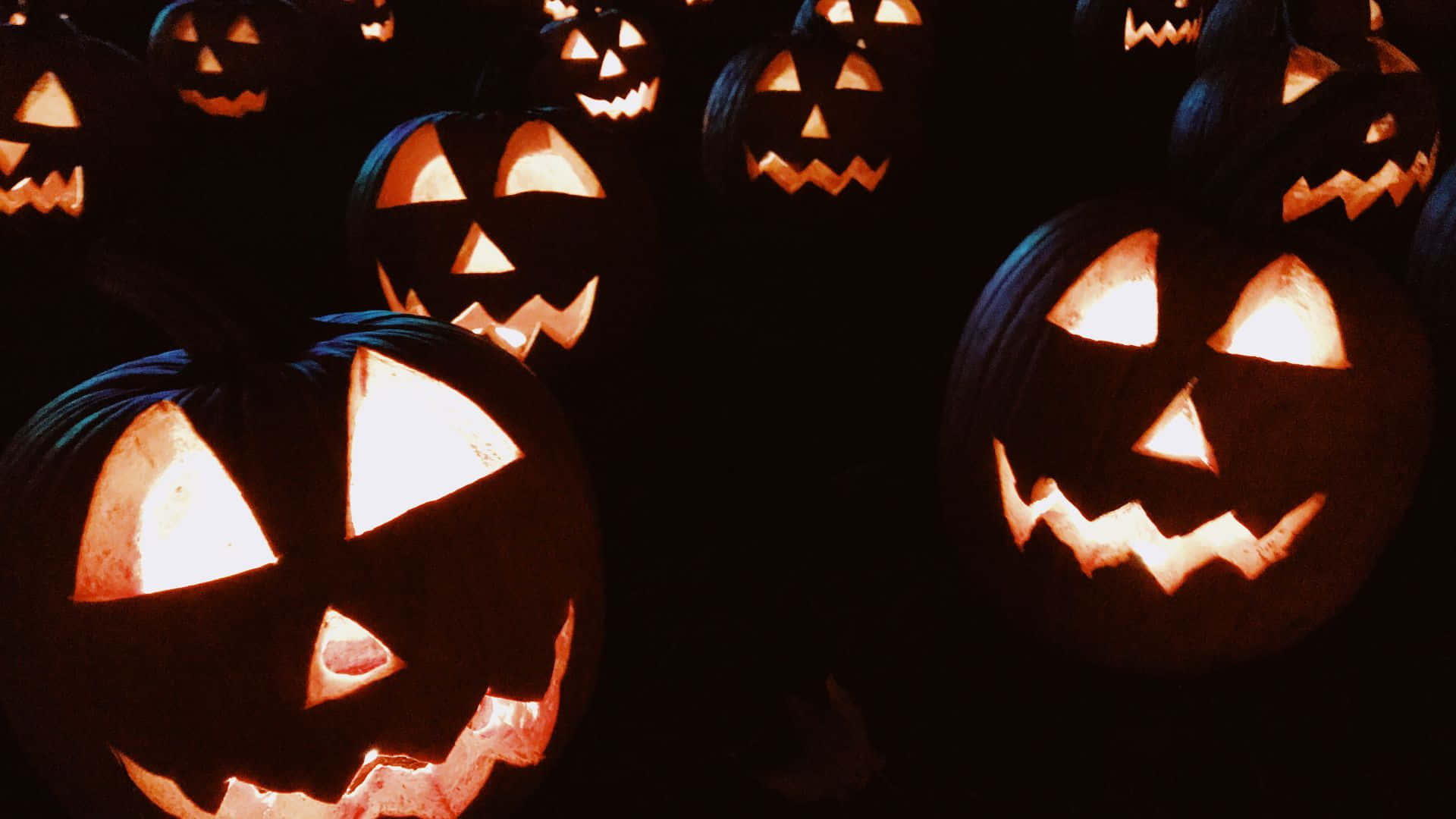 Mandhari ya Halloween yenye Kubwa Picha ya Ukuta