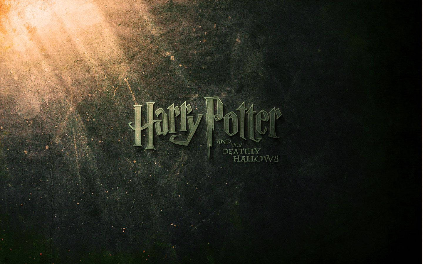 Mandhari ya Harry Potter na Kifo cha Kina Picha ya Ukuta