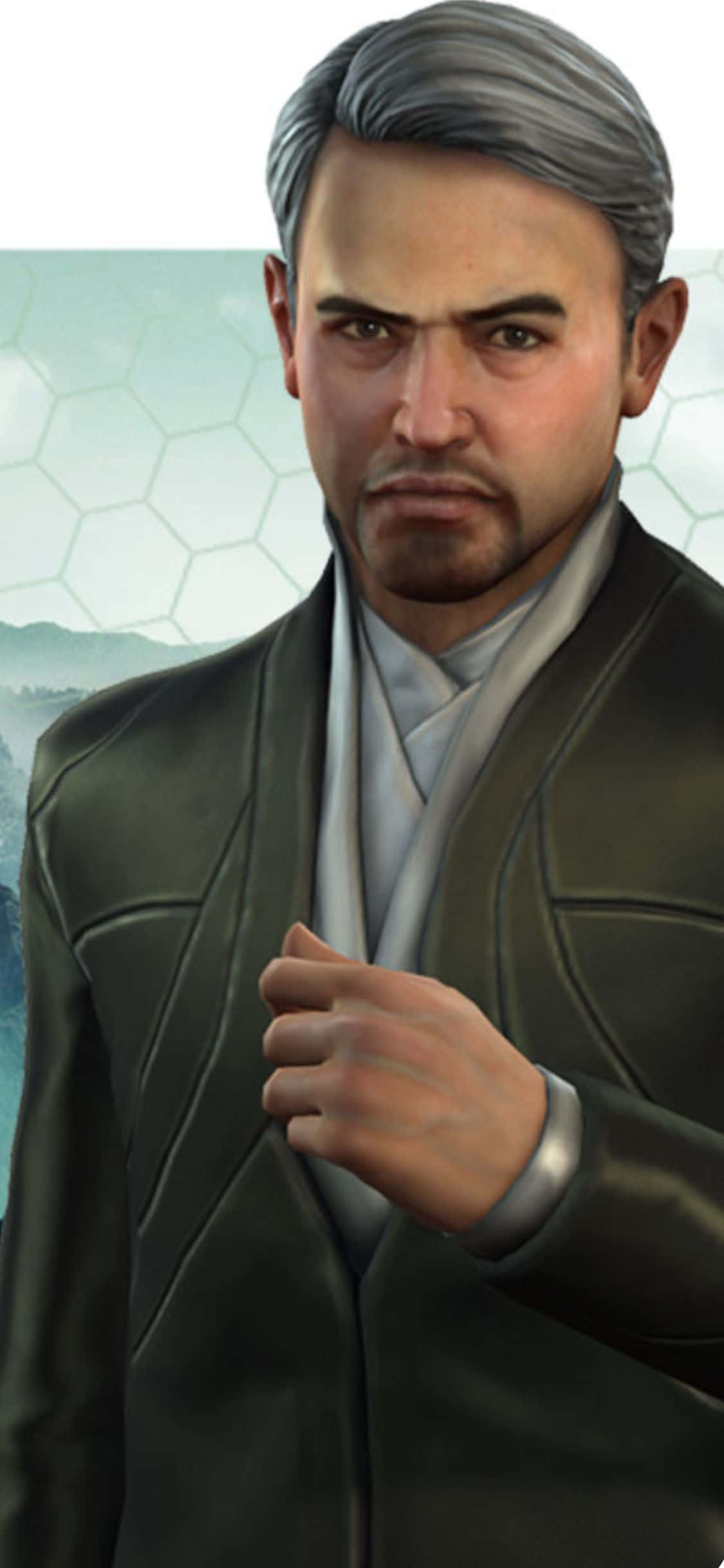 iPhone XS Civilization Beyond Earth Character Hutama Background Picha ya Ukuta
