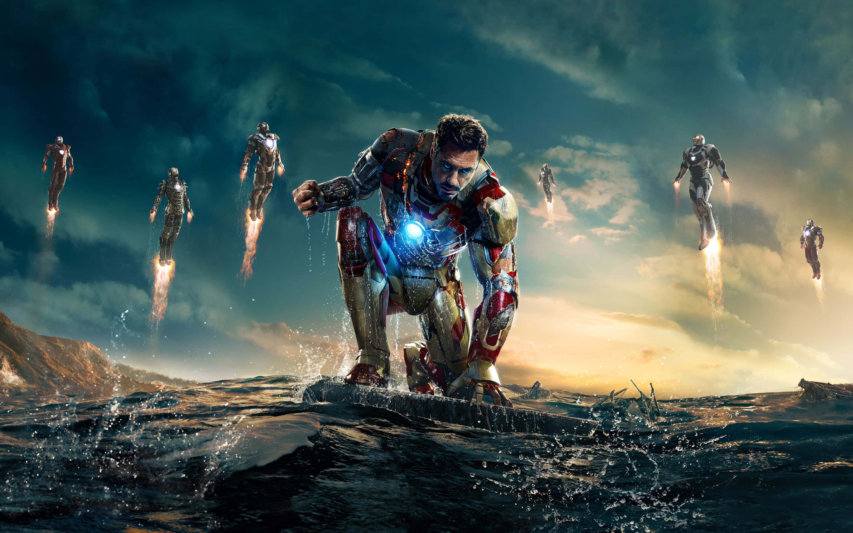 Mandhari ya Iron Man Picha ya Ukuta