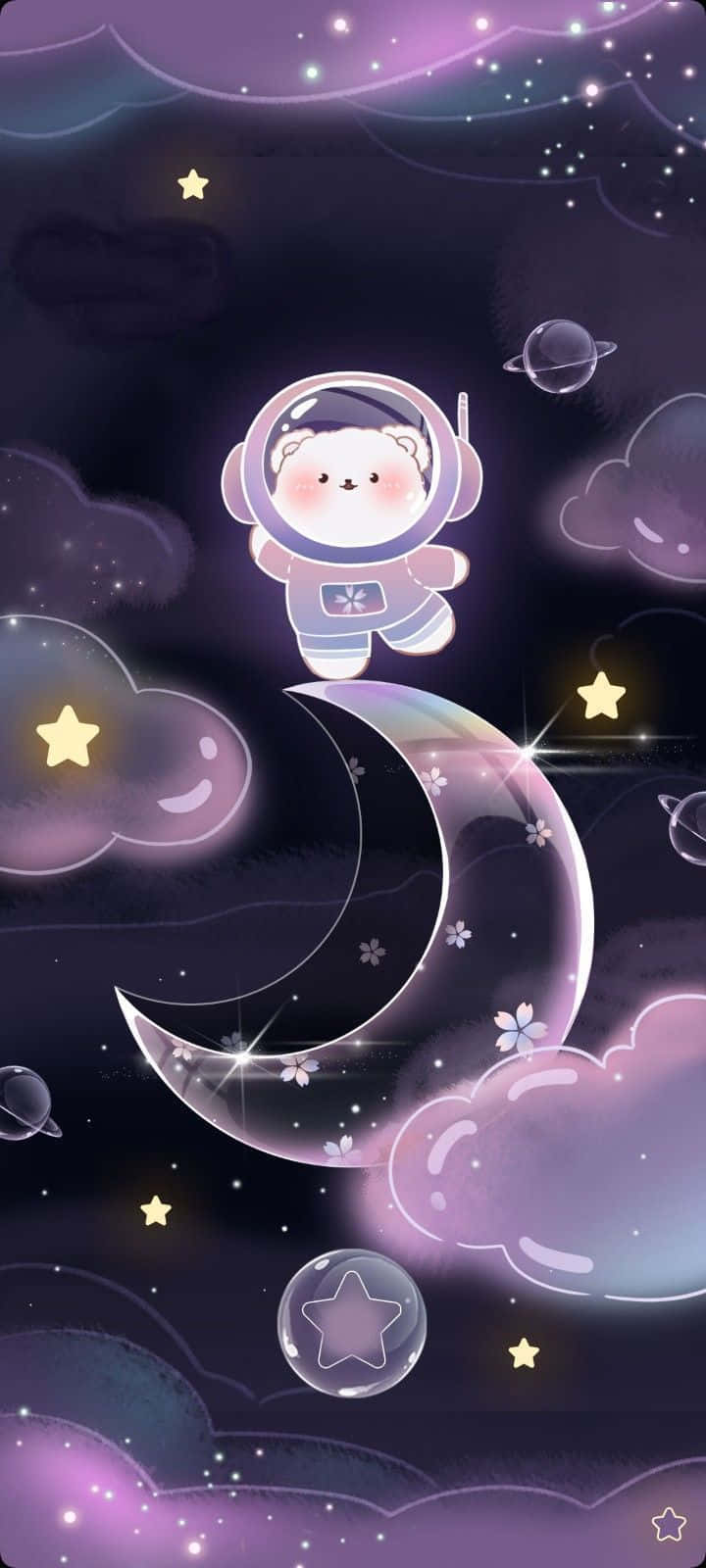 Mandhari ya Kawaii Picha ya Ukuta