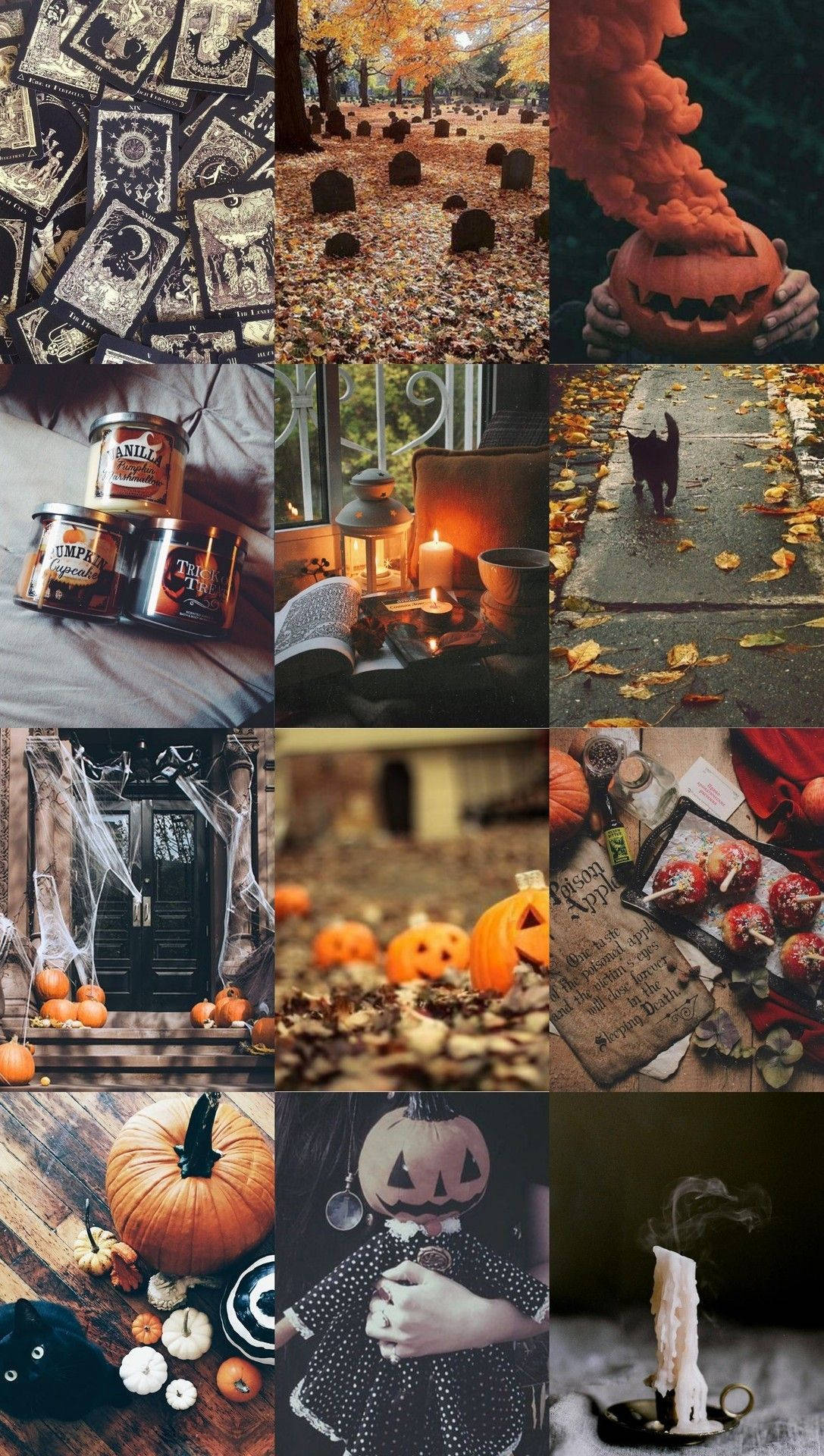 Mandhari ya Kichawi ya Halloween Picha ya Ukuta