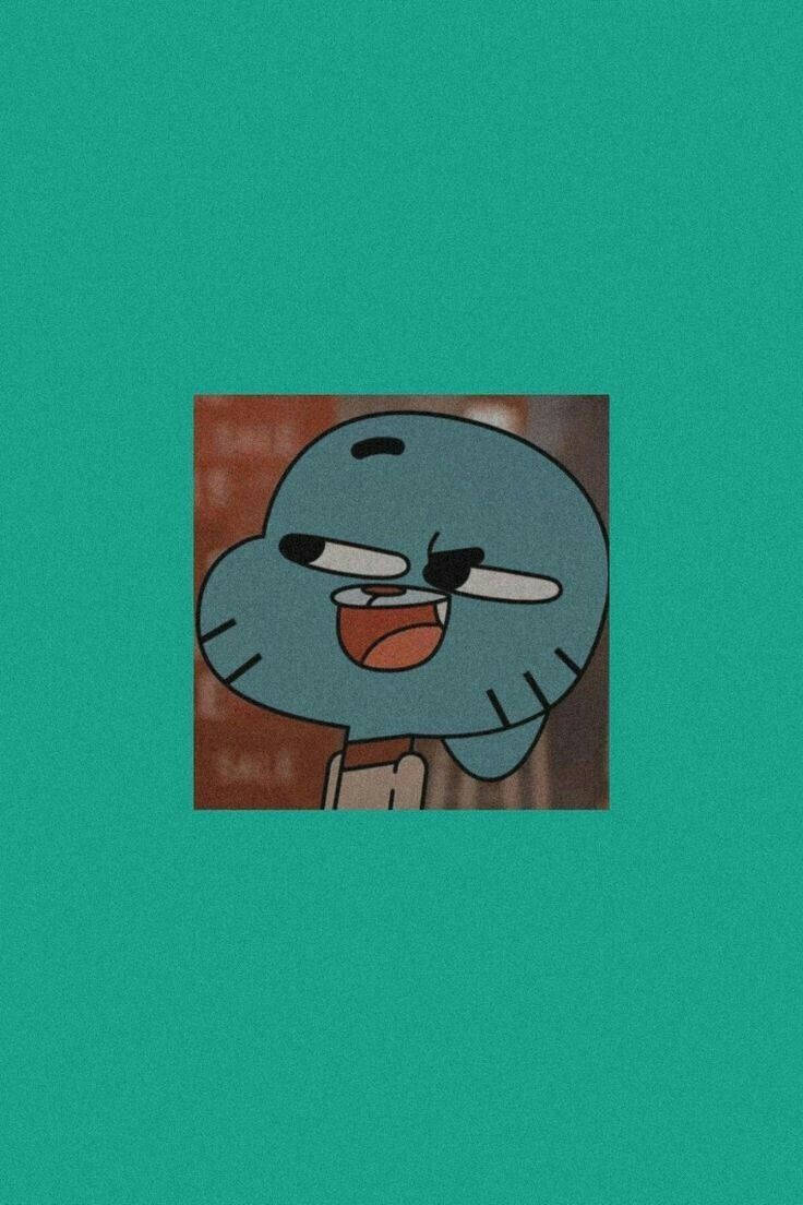 Mandhari ya Kijani ya Gumball yenye Urahisi Picha ya Ukuta