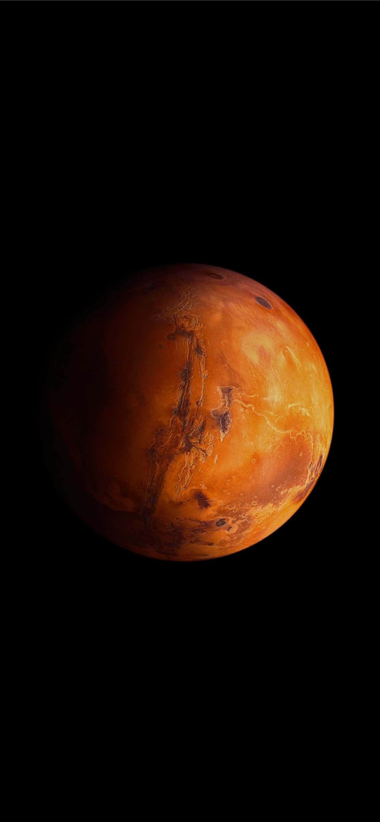 Mandhari ya Kuvutia ya Mars Picha ya Ukuta